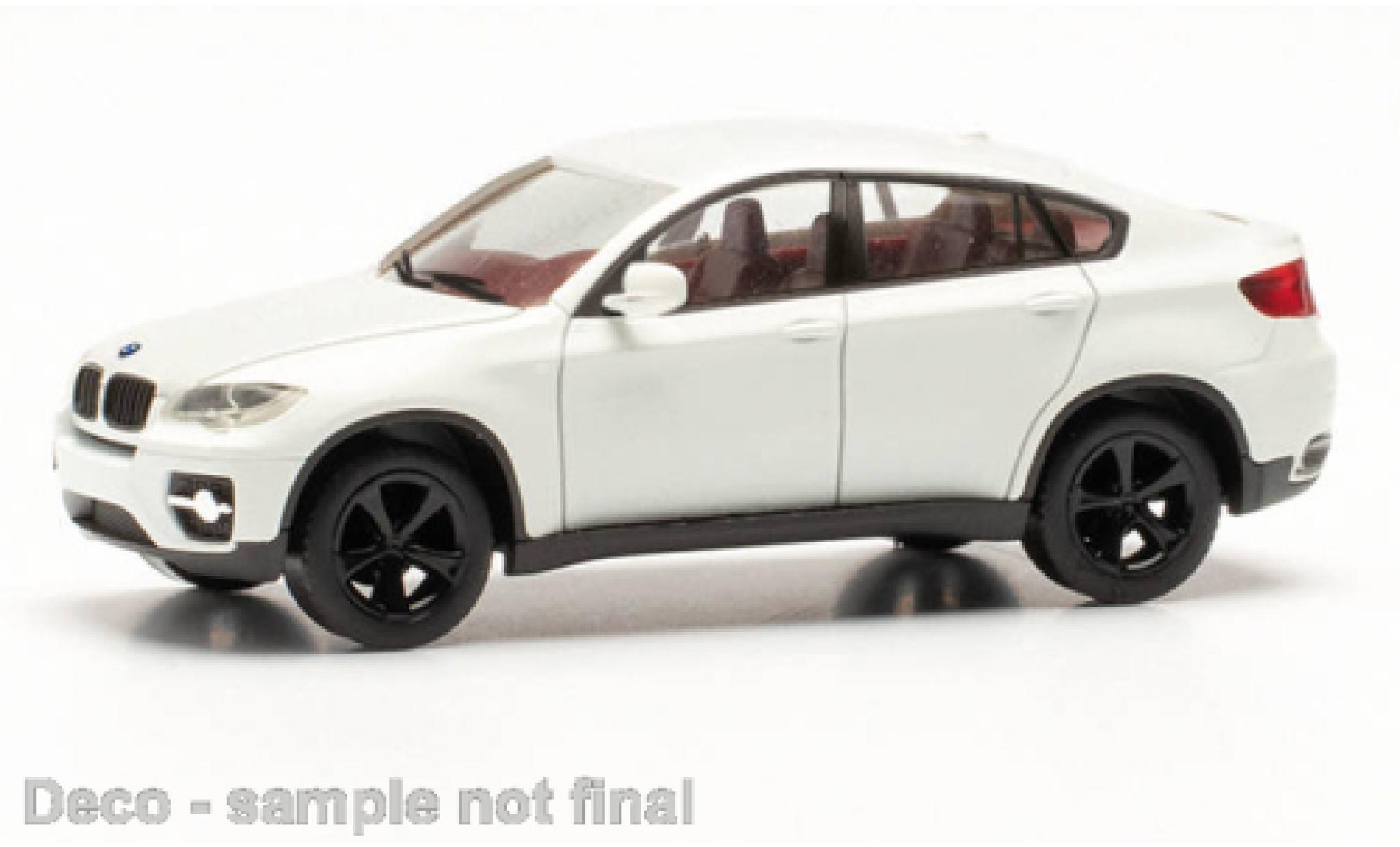 Bmw X6 1/87 Herpa wit modelauto