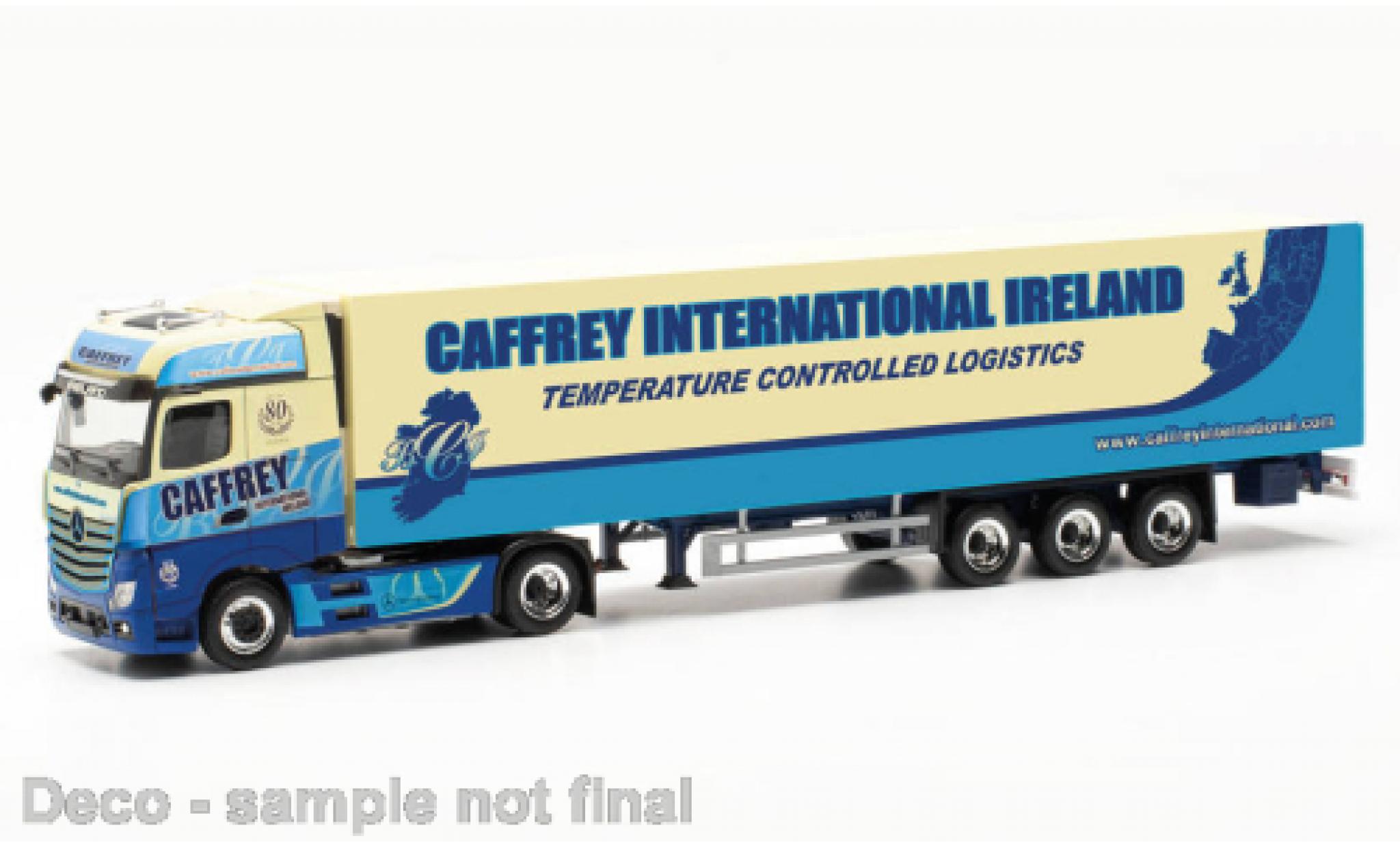 Mercedes Actros 1/87 Herpa Bigspace Caffrey International LTD 2018 modelauto