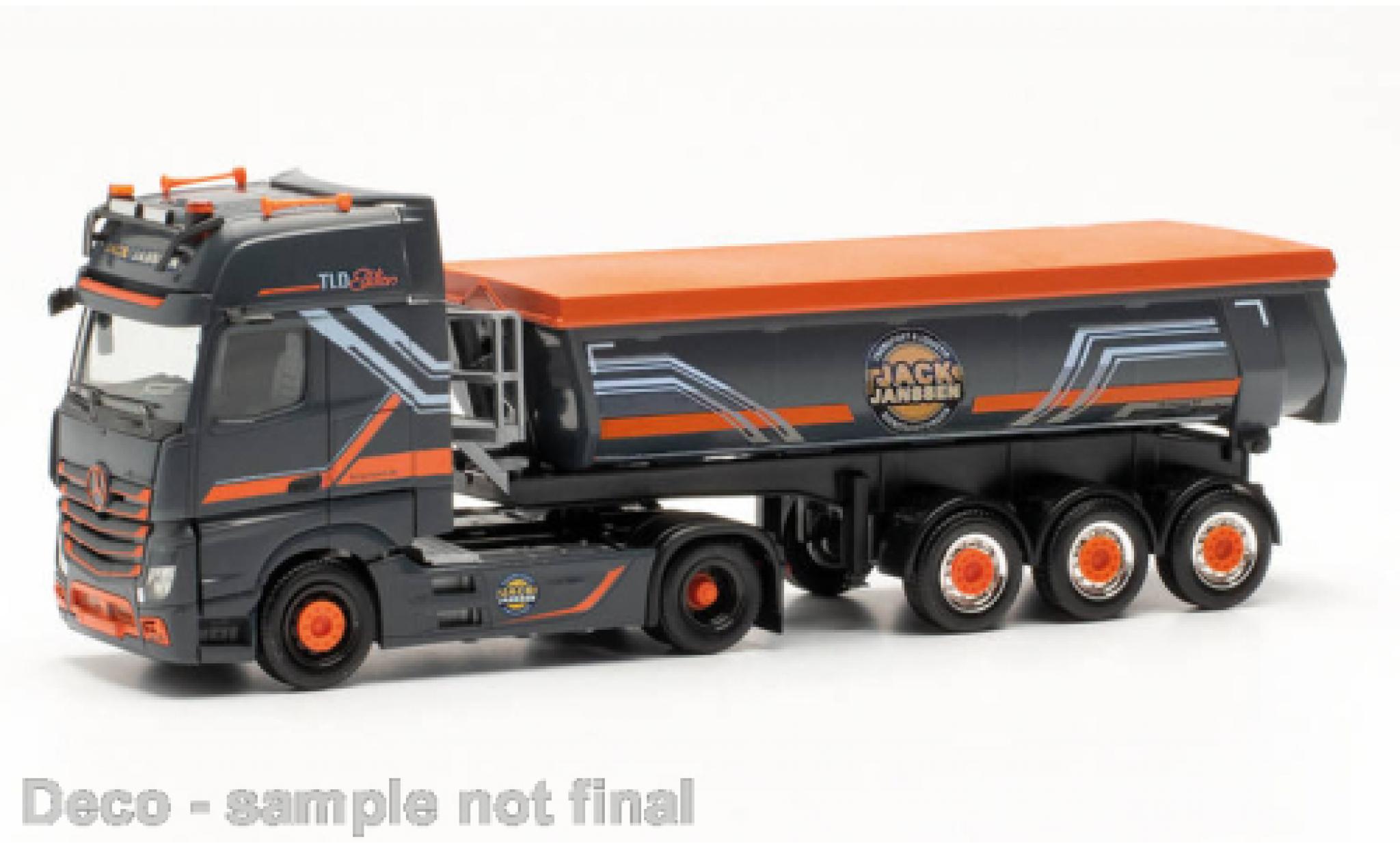 Mercedes Actros 1/87 Herpa Gigaspace Jack Janssen modelauto