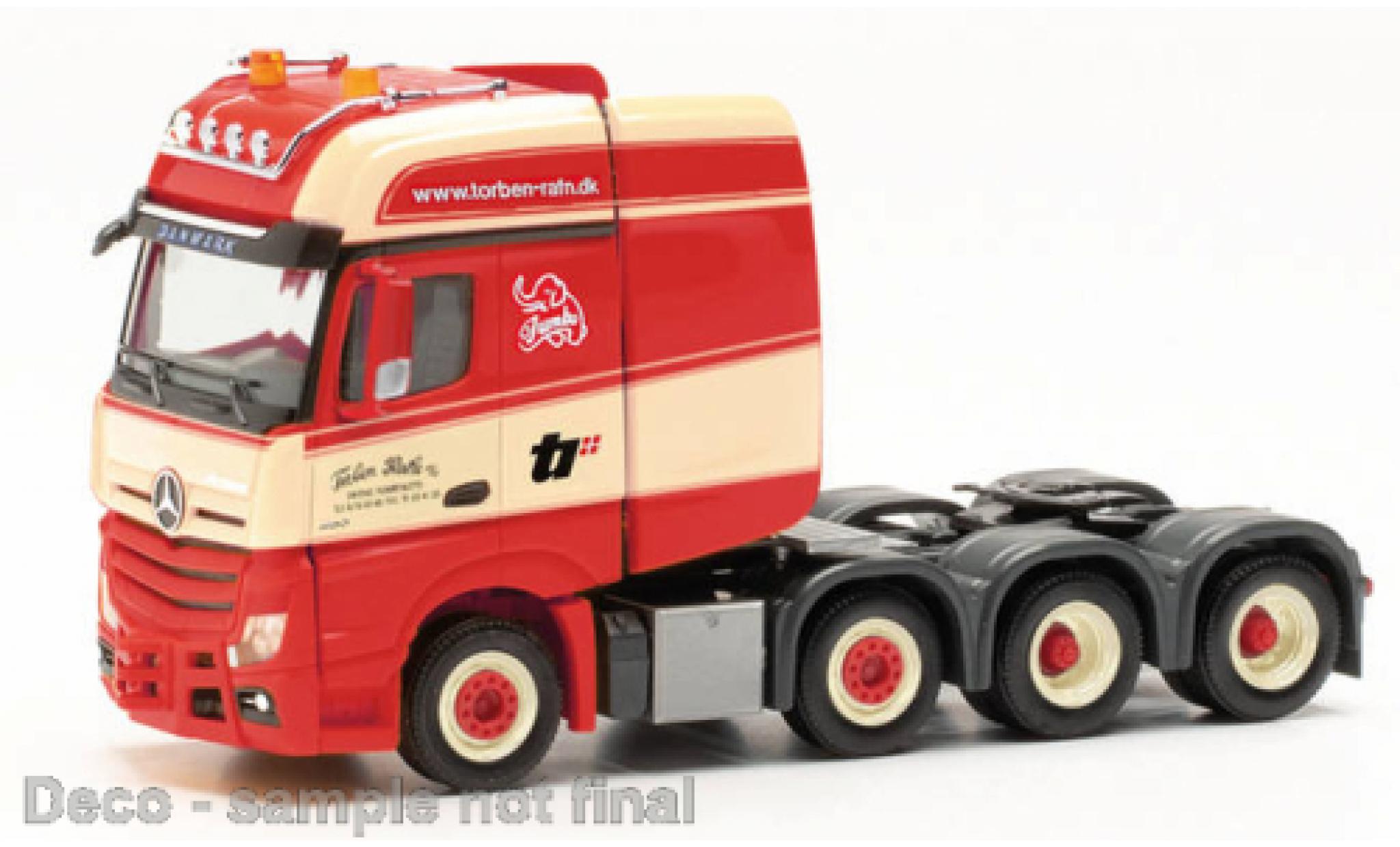 Mercedes Actros 1/87 Herpa SLT Torben Rafn (DK) modelauto