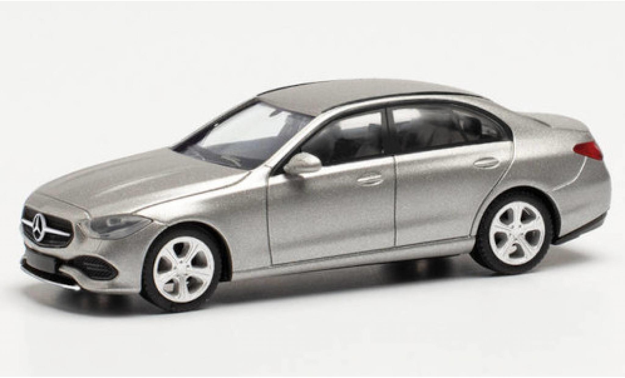 Mercedes Classe C 1/87 Herpa (W206) grijs modelauto