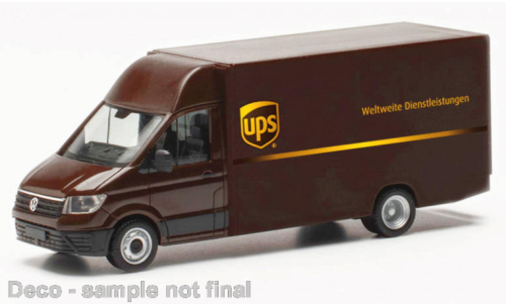 Volkswagen Crafter 1/87 Herpa UPS modelauto