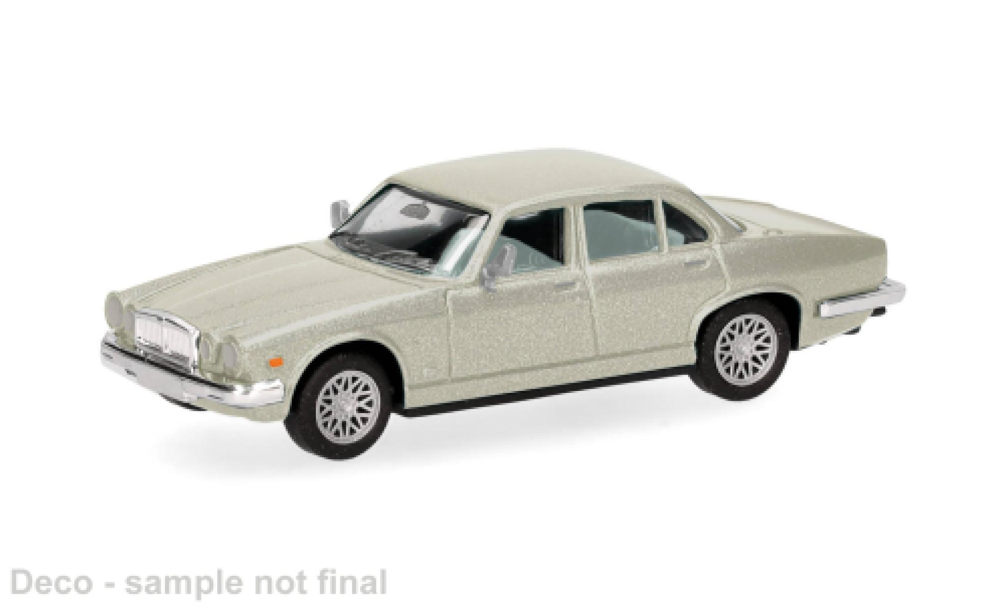 Jaguar XJ 1/87 Herpa Series III beige 1979 1:87 modelauto