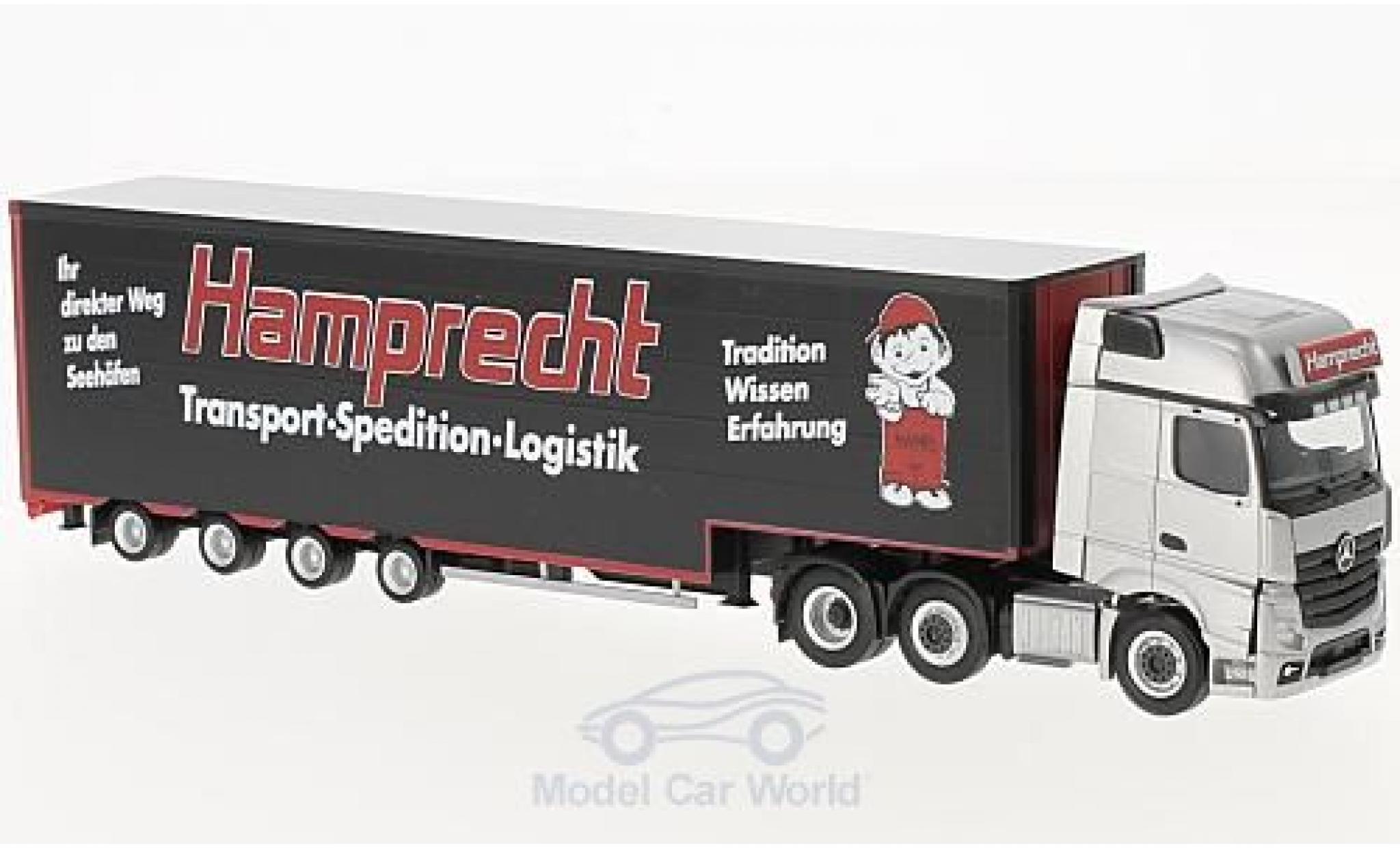 Mercedes Actros 1/87 Herpa Gigaspace 6x2 Hamprecht Meusburger-SZ modelauto