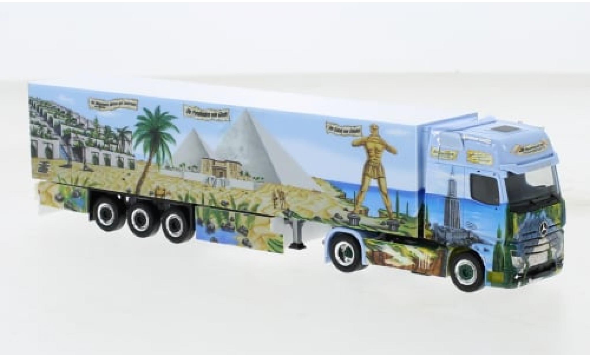 Mercedes Actros 1/87 Herpa Weltgeschichte Nr. 3.2 / Schumacher 2018 1:87 modelauto