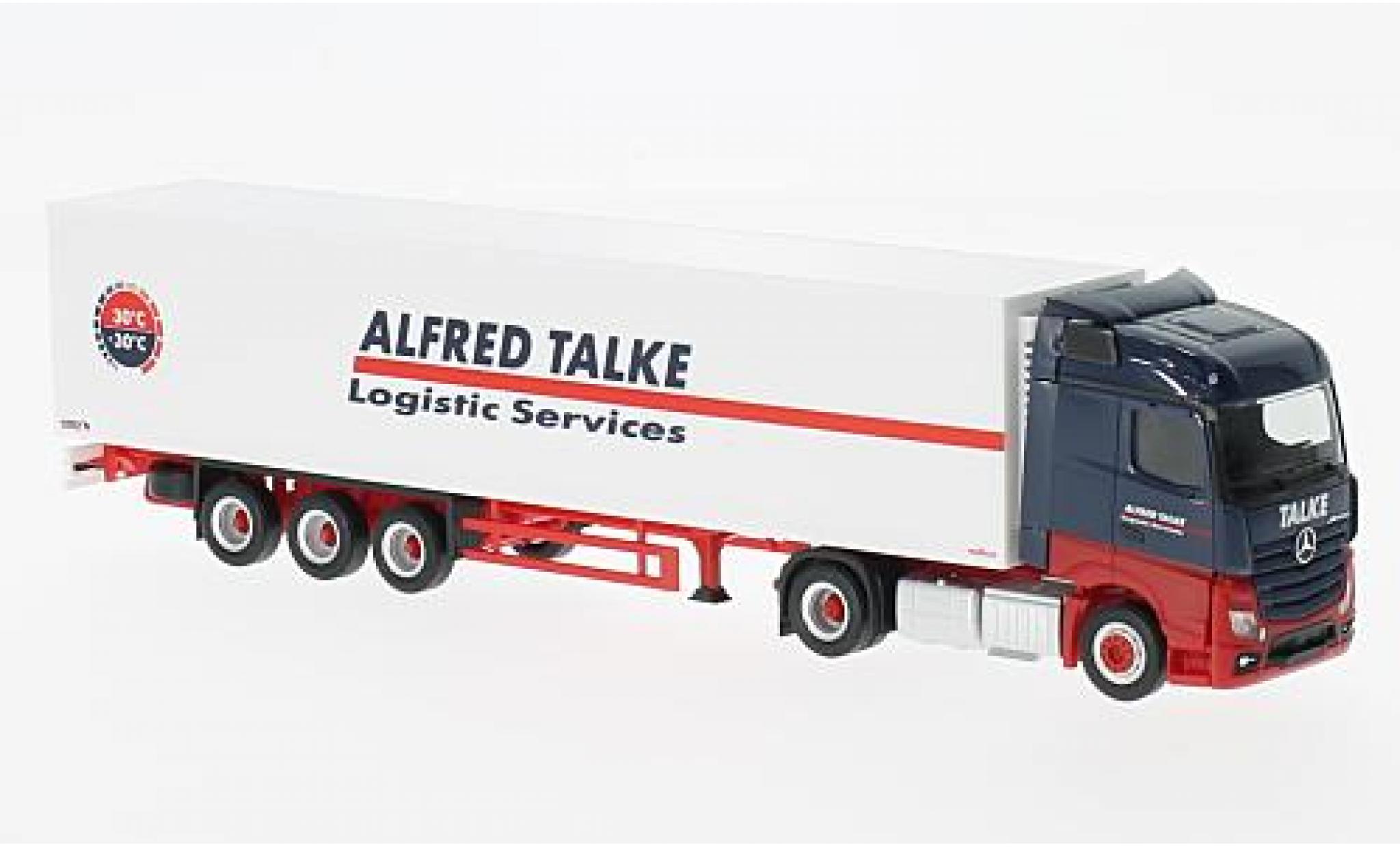 Mercedes Actros 1/87 Herpa Streamspace Alfred Talke Camion r&eacute;frig&eacute;r&eacute;e-SZ modelauto