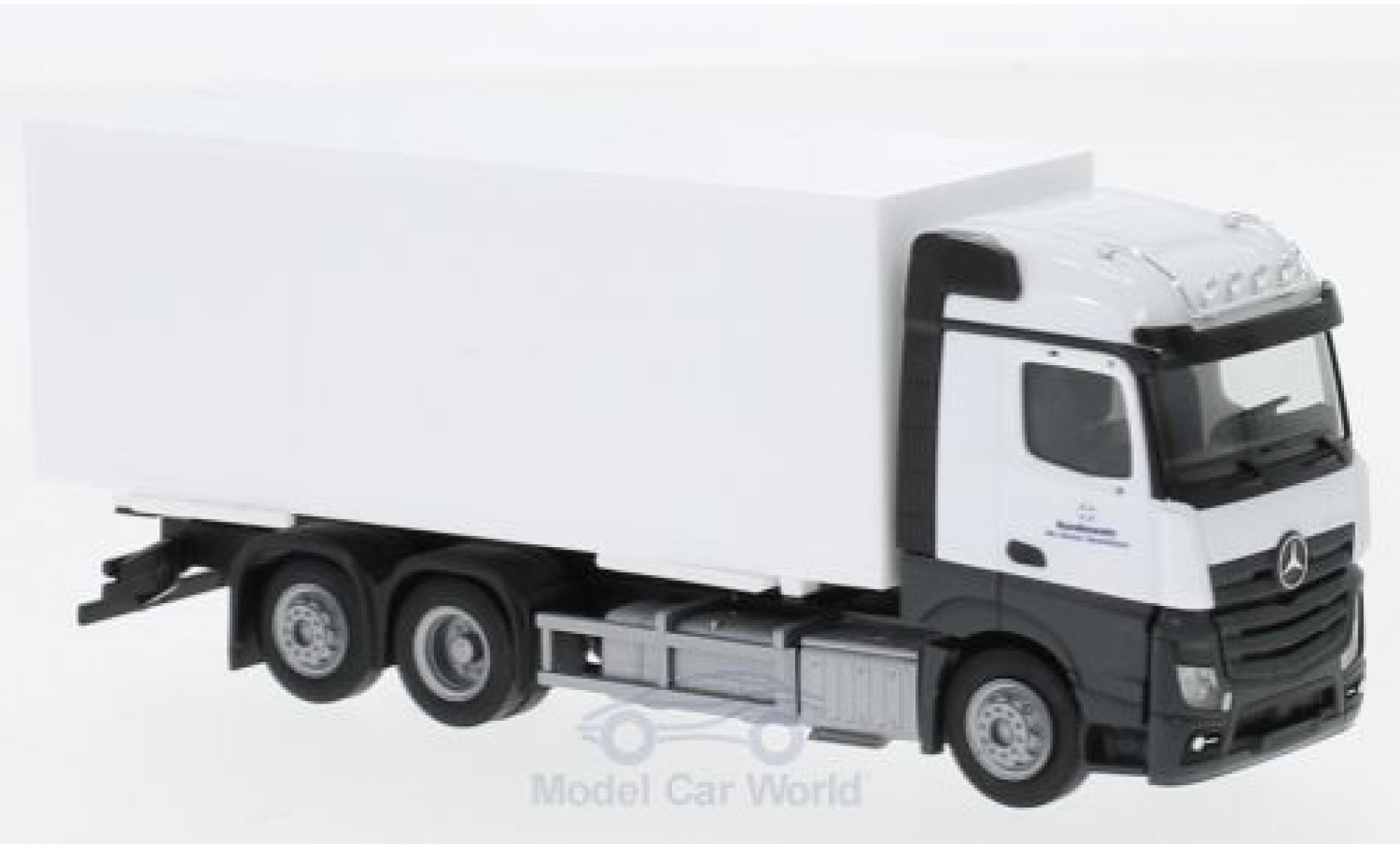 Mercedes Actros 1/87 Herpa Streamspace Bundeswehr Fahrschule Wechselkoffer-LKW modelauto