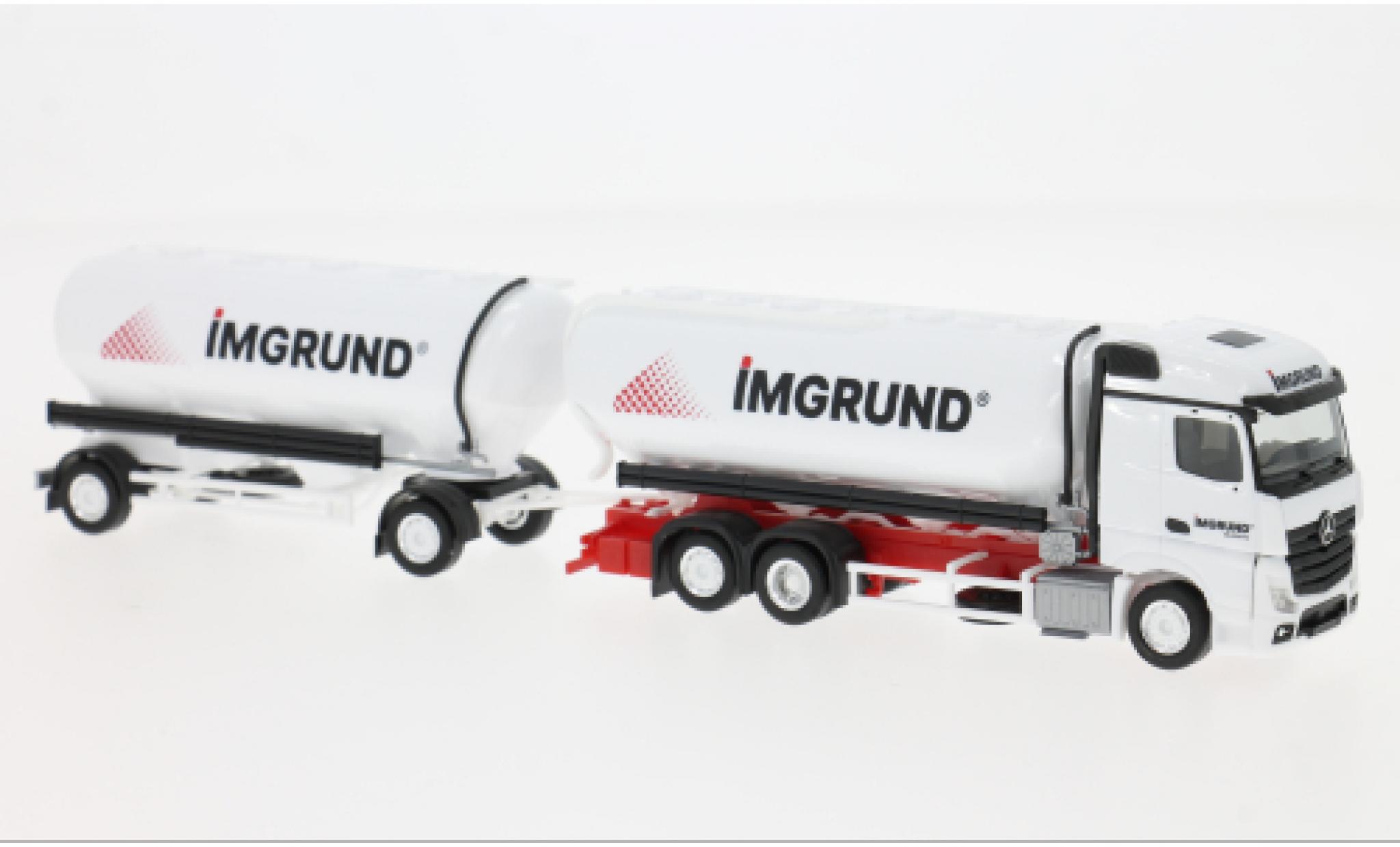 Mercedes Actros 1/87 Herpa Streamspace Imgrund 1:87 modelauto
