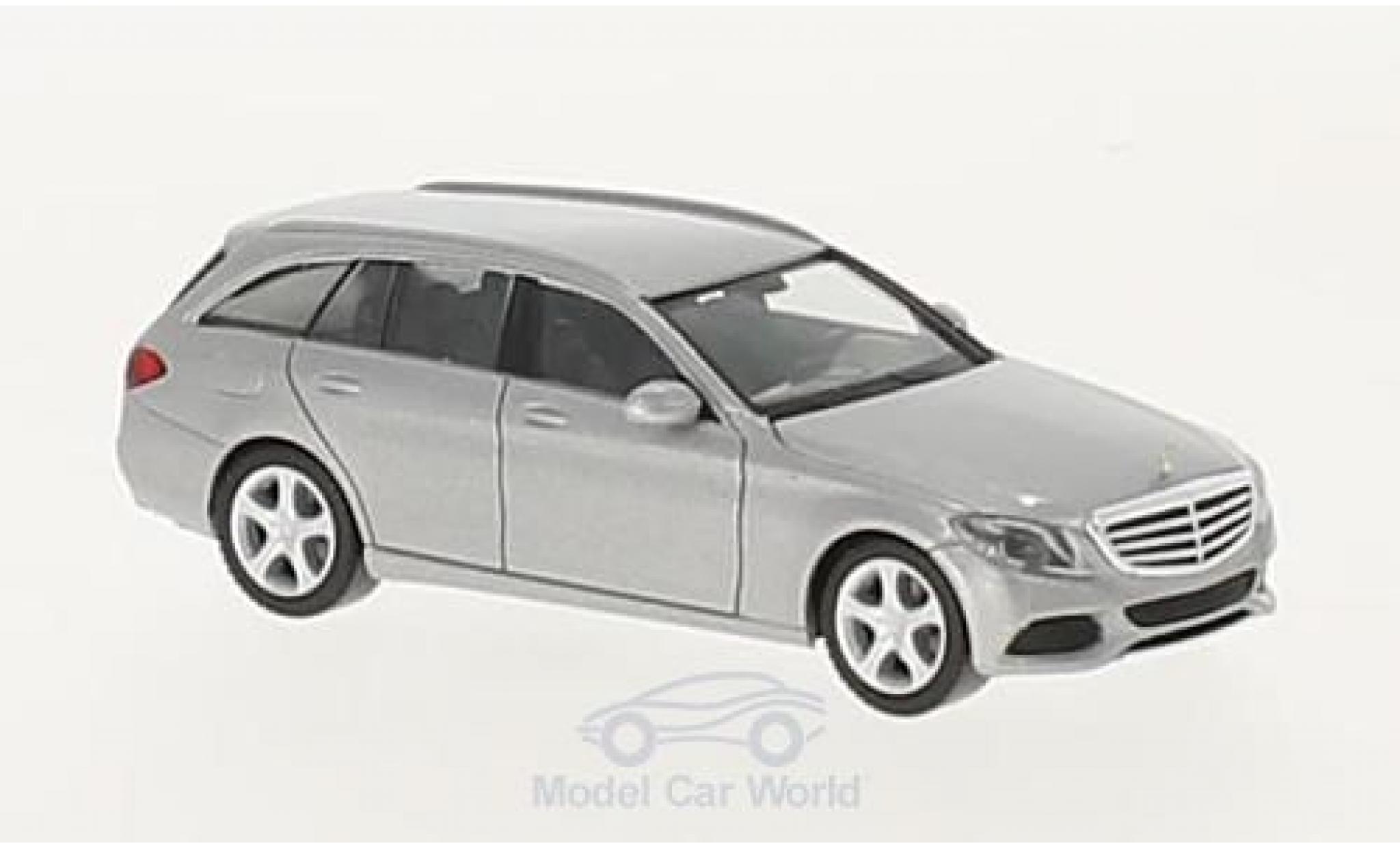 Mercedes Classe C 1/87 Herpa T-Modell (S205) Elegance grijs modelauto
