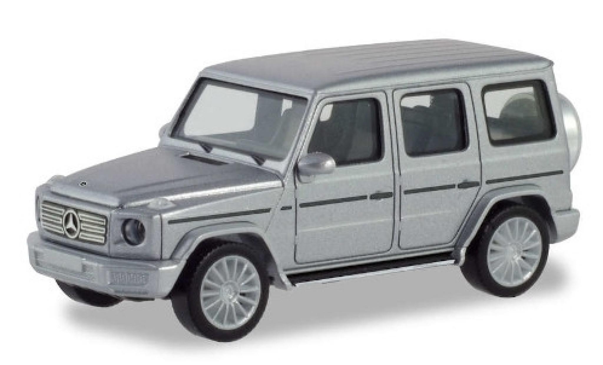 Mercedes Classe G 1/87 Herpa metallic grijs avec AMG-jantes modelauto