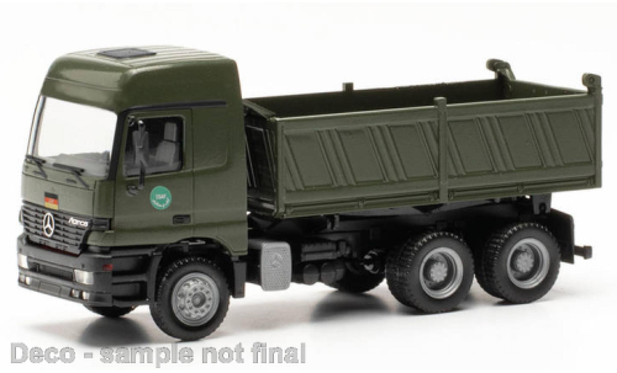 Mercedes Actros 1/87 Herpa Military L MP 1 Bundeswehr / Auslandseinsatz modelauto