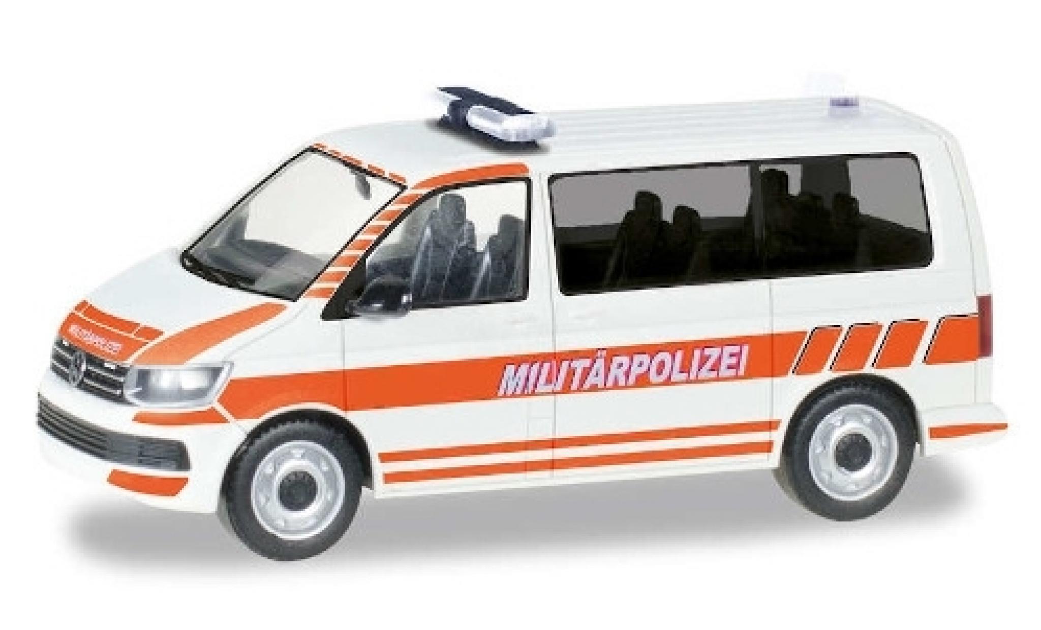 Volkswagen T6 1/87 Herpa Bus Milit&auml;rpolizei Schweiz modelauto