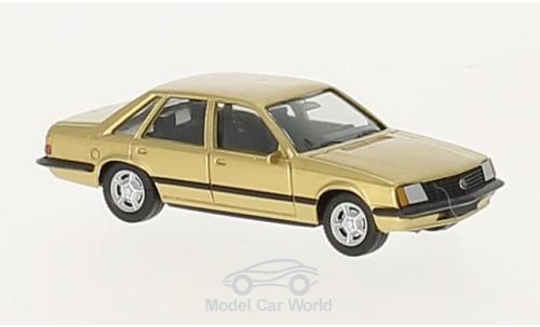 Opel Senator 1/87 Herpa gold modelauto
