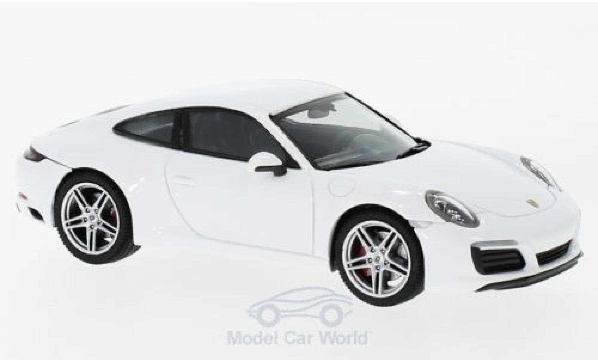 Porsche 991 SC 1/43 Herpa 911 (/2) Carrera wit modelauto