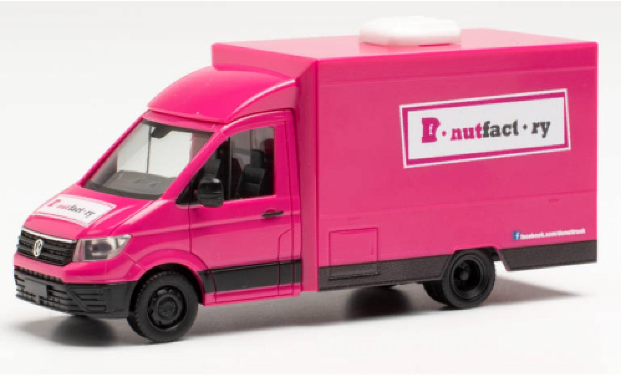 Volkswagen Crafter 1/87 Herpa Foodtruck Donutfactory modelauto