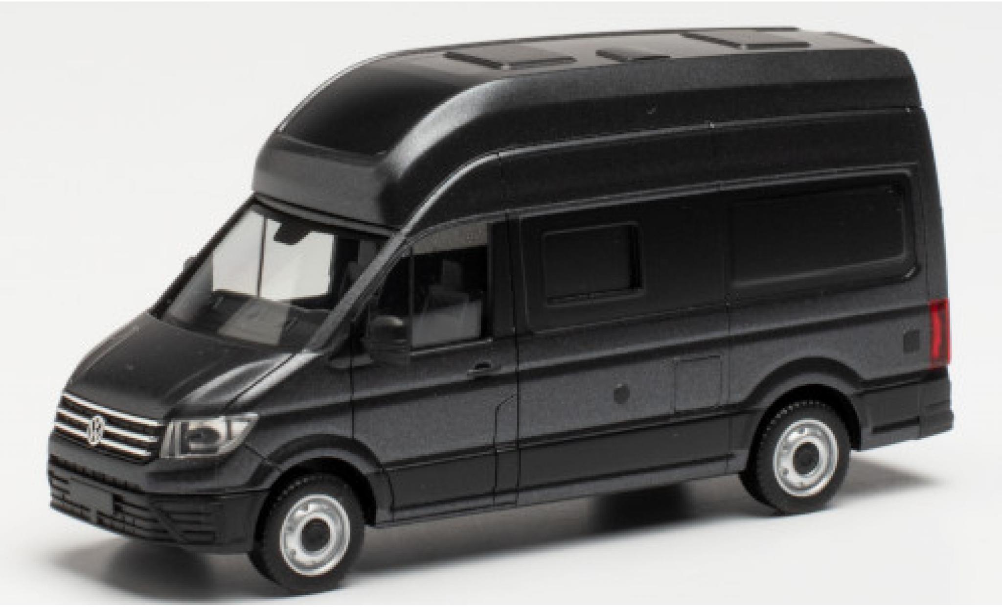 Volkswagen Crafter 1/87 Herpa Grand California 600 metallic grijs modelauto