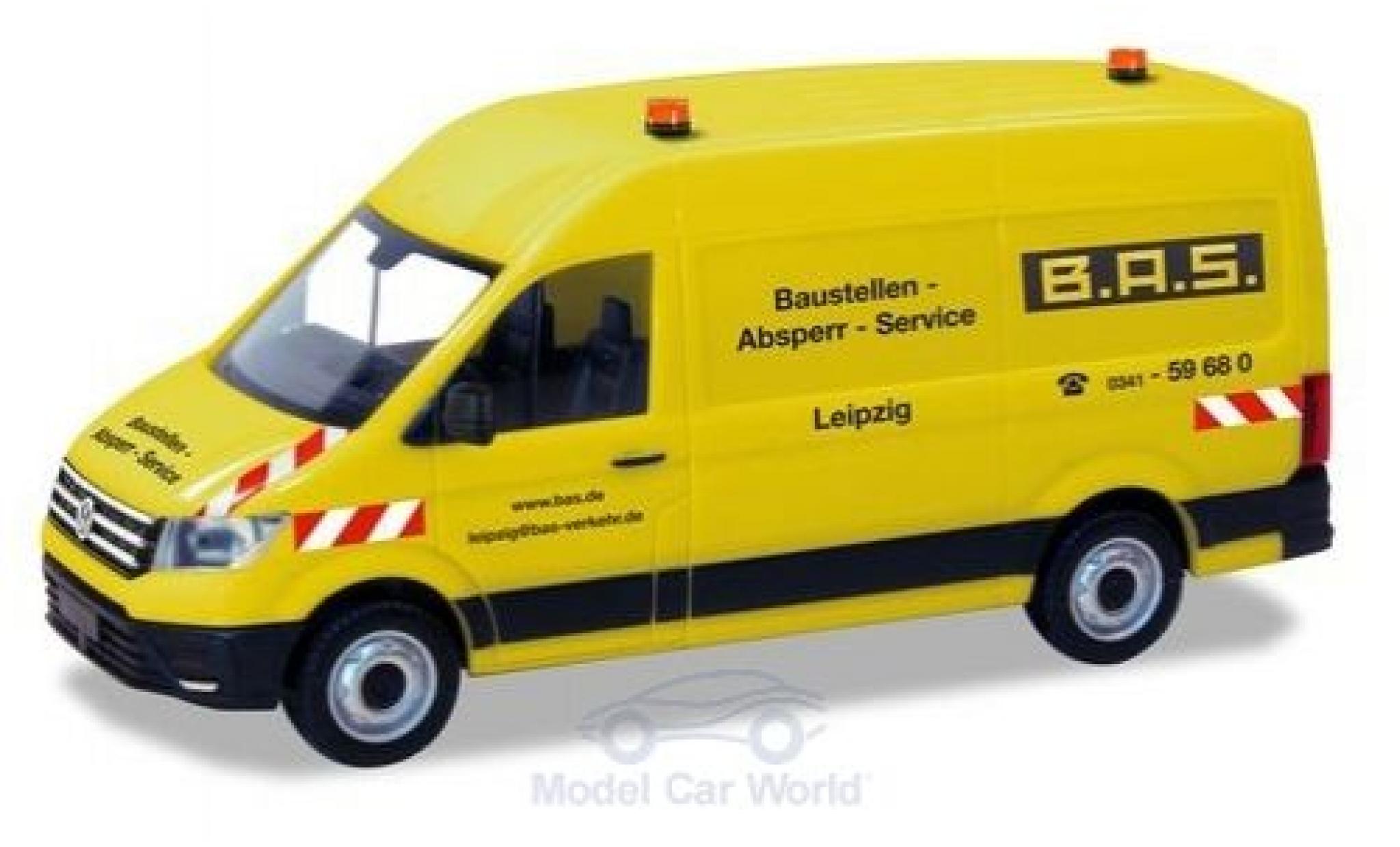 Volkswagen Crafter 1/87 Herpa Kasten HD B.A.S. modelauto