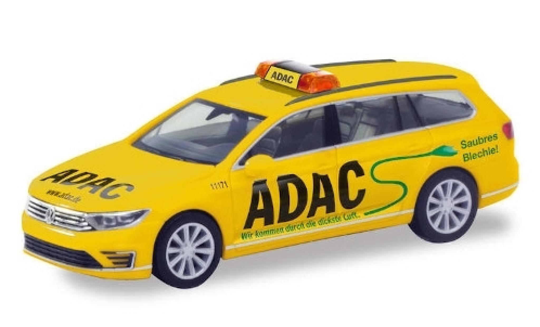 Volkswagen Passat 1/87 Herpa Variant GTE ADAC modelauto
