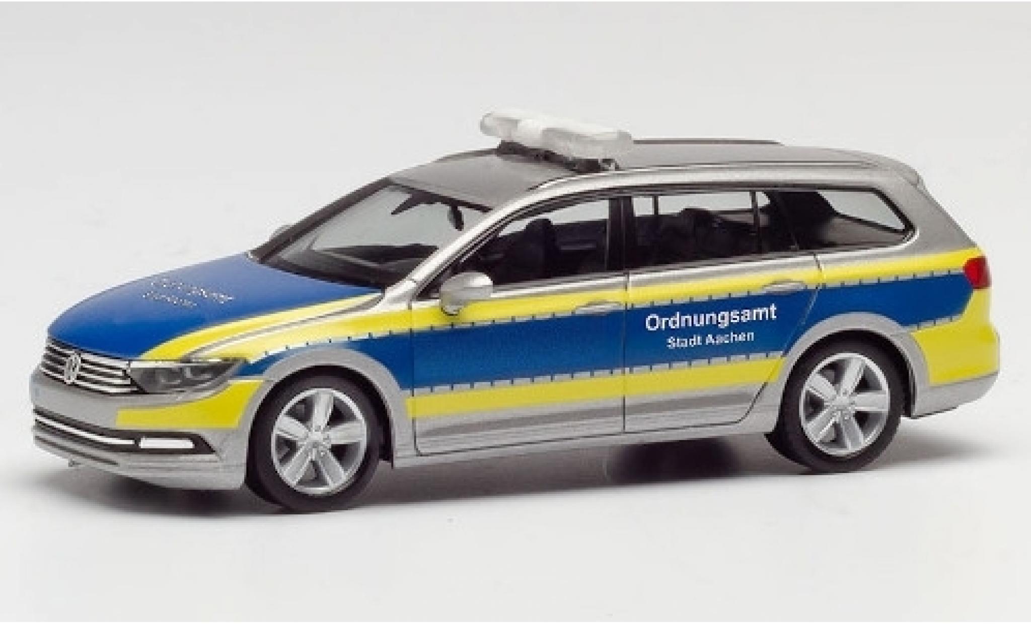 Volkswagen Passat 1/87 Herpa Variant Ordnungsamt Aachen modelauto