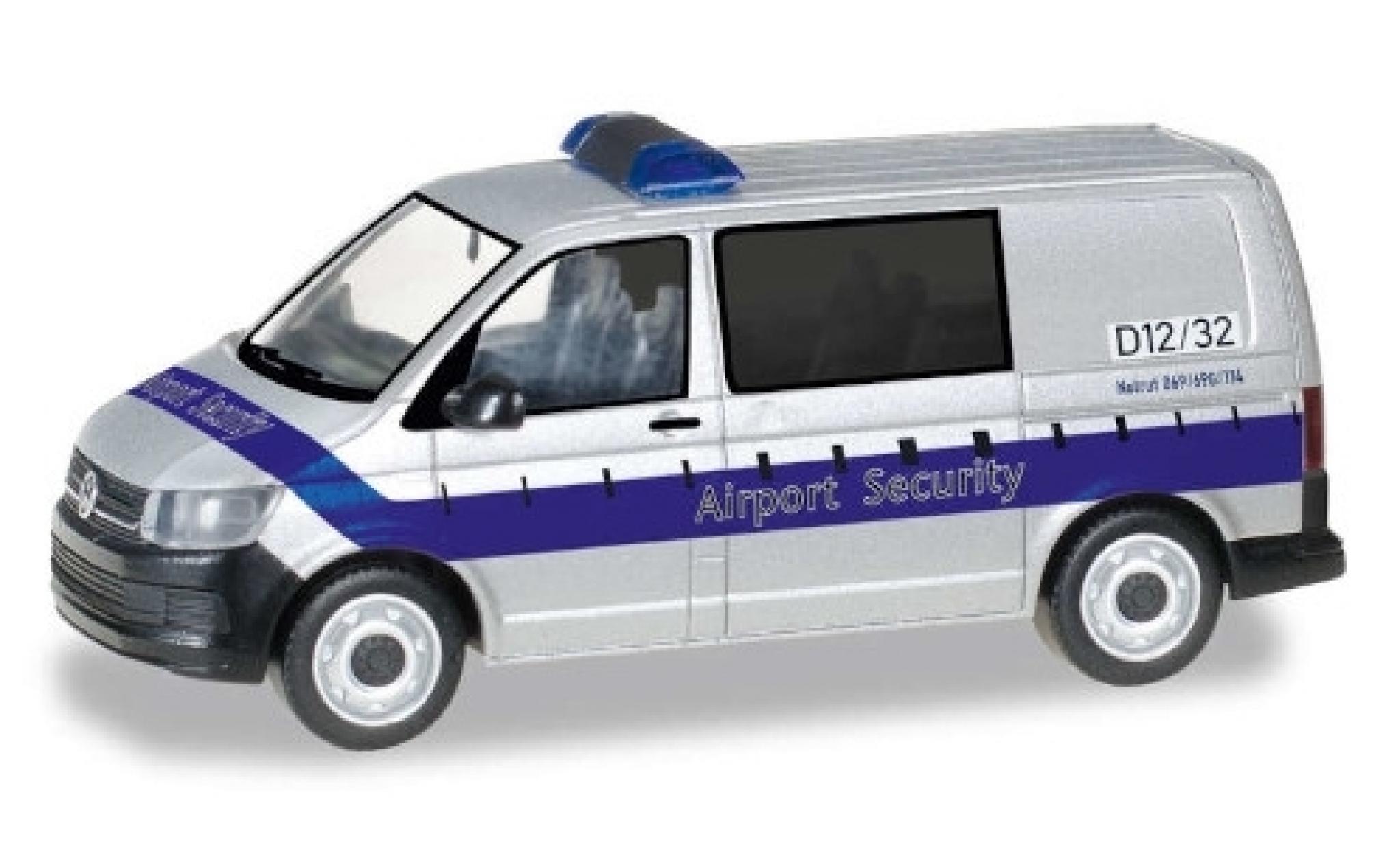 Volkswagen T6 1/87 Herpa Bus Airport Security / Fraport modelauto