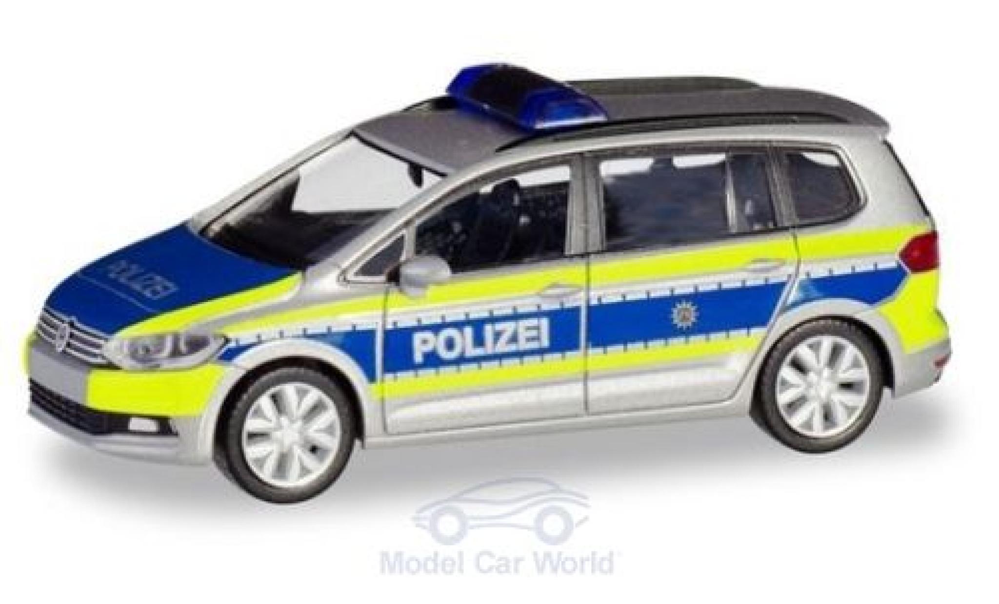 Volkswagen Touran 1/87 Herpa Politie Nordrhein-Westfalen modelauto