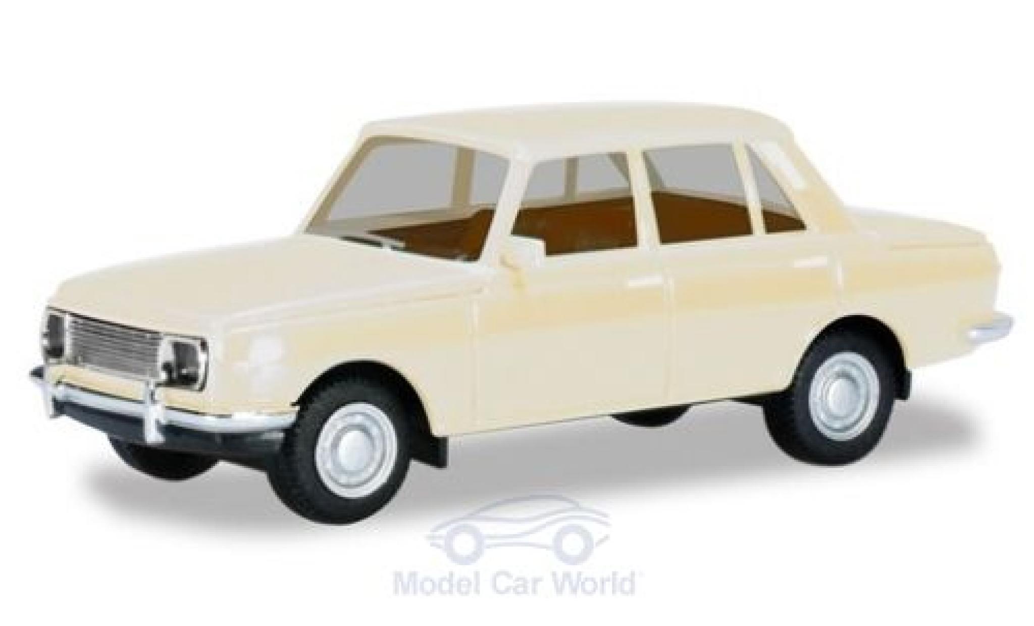 Wartburg 353 1/87 Herpa wit 1966 modelauto