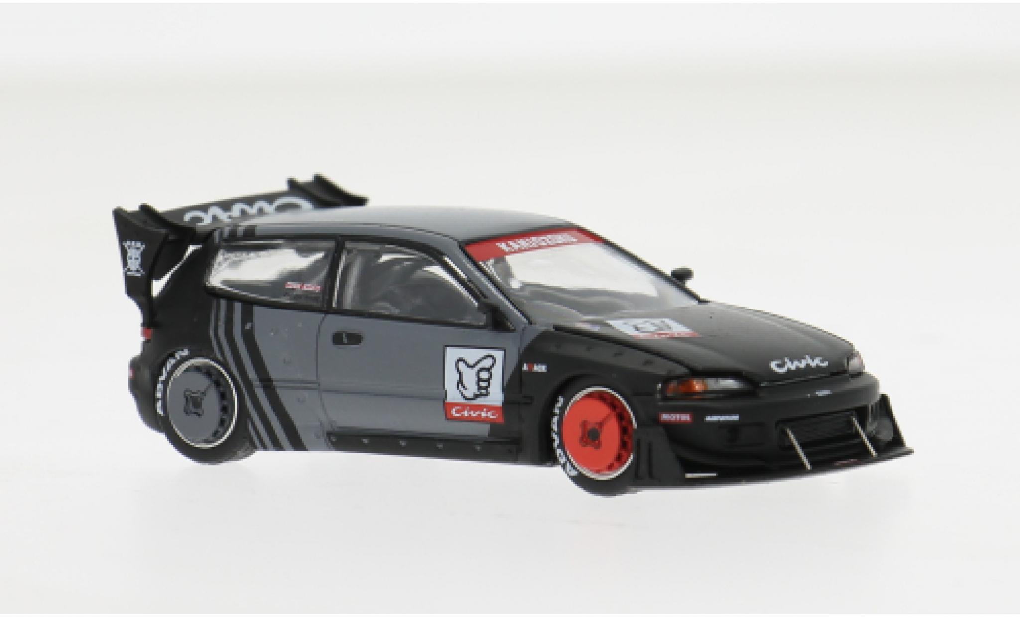 Honda Civic 1/64 Pop Race (EG6) by Pandem Kanjozoku 1:64 modelauto