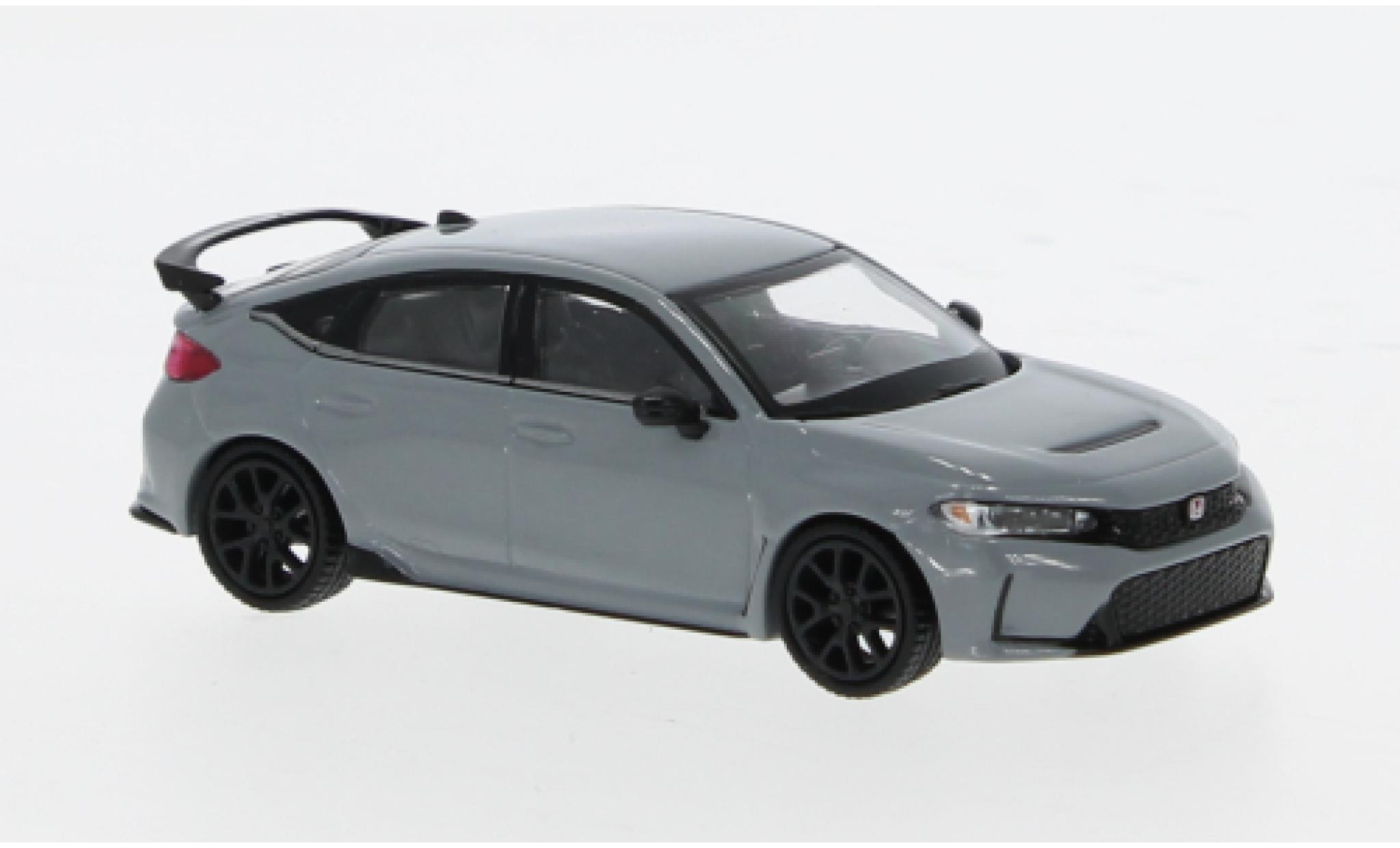 Honda Civic 1/64 Mini GT Type R grijs 1:64 modelauto