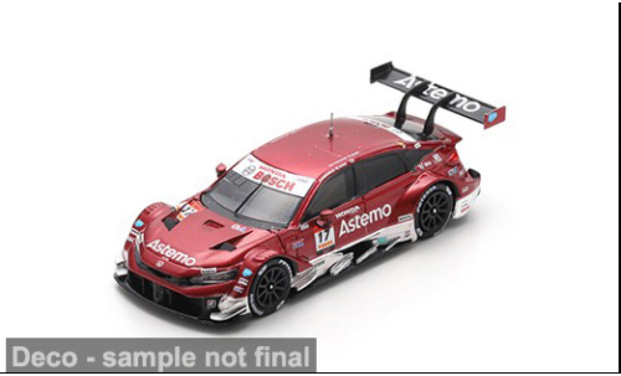 Honda Civic 1/64 Spark Type R-GT Super GT 2025 #17 K.Tsukakoshi/S.Koide 1:64 modelauto