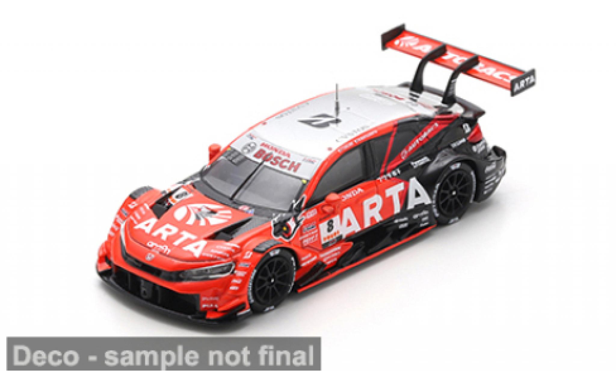 Honda Civic 1/64 Spark Type R-GT Super GT 2025 #8 T.Nojiri/N.Matsushita 1:64 modelauto