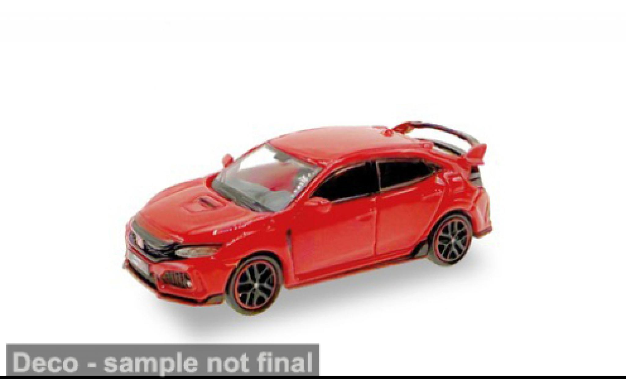 Honda Civic 1/87 Micro City 87 Type R rood 1:87 modelauto