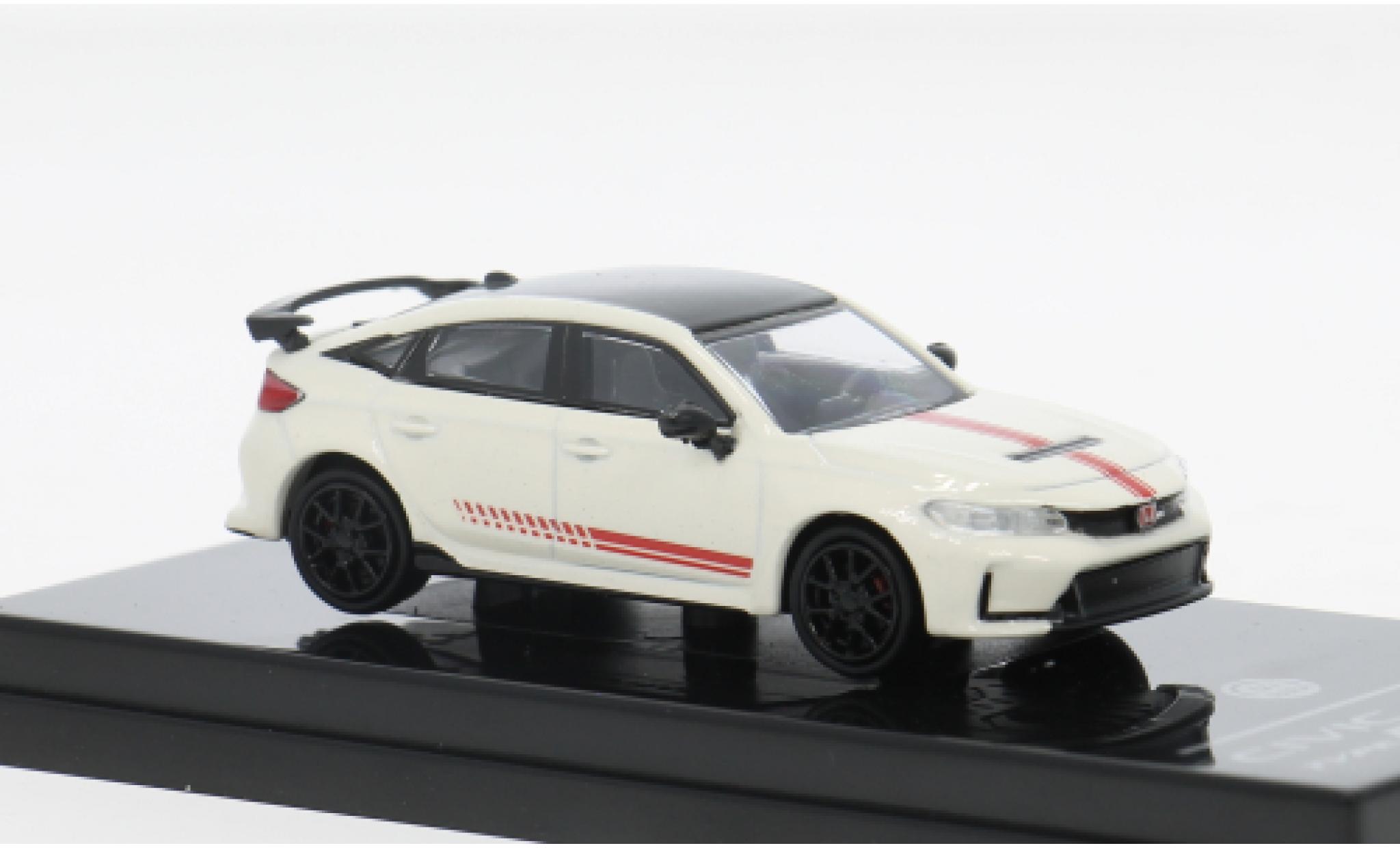 Honda Civic 1/64 Para64 Type R wit/rood 2025 1:64 modelauto