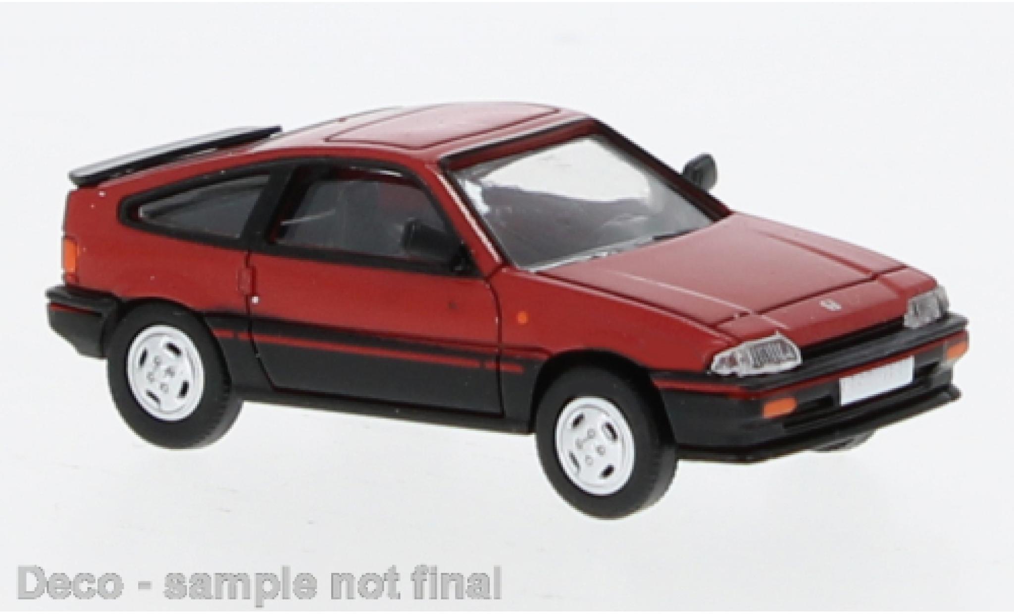 Honda CRX 1/87 PCX87 rood 1:87 modelauto