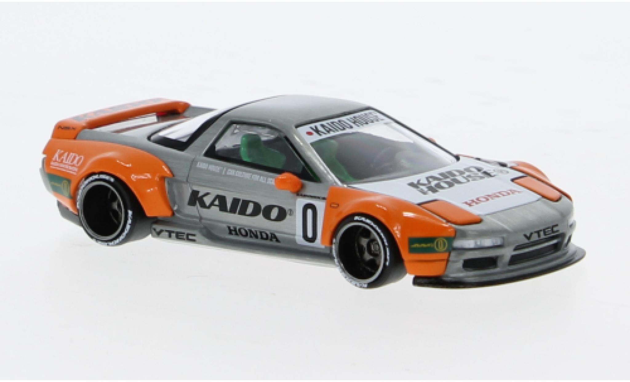 Honda NSX 1/64 Mini GT Kaido Raci oranje 1:64 modelauto