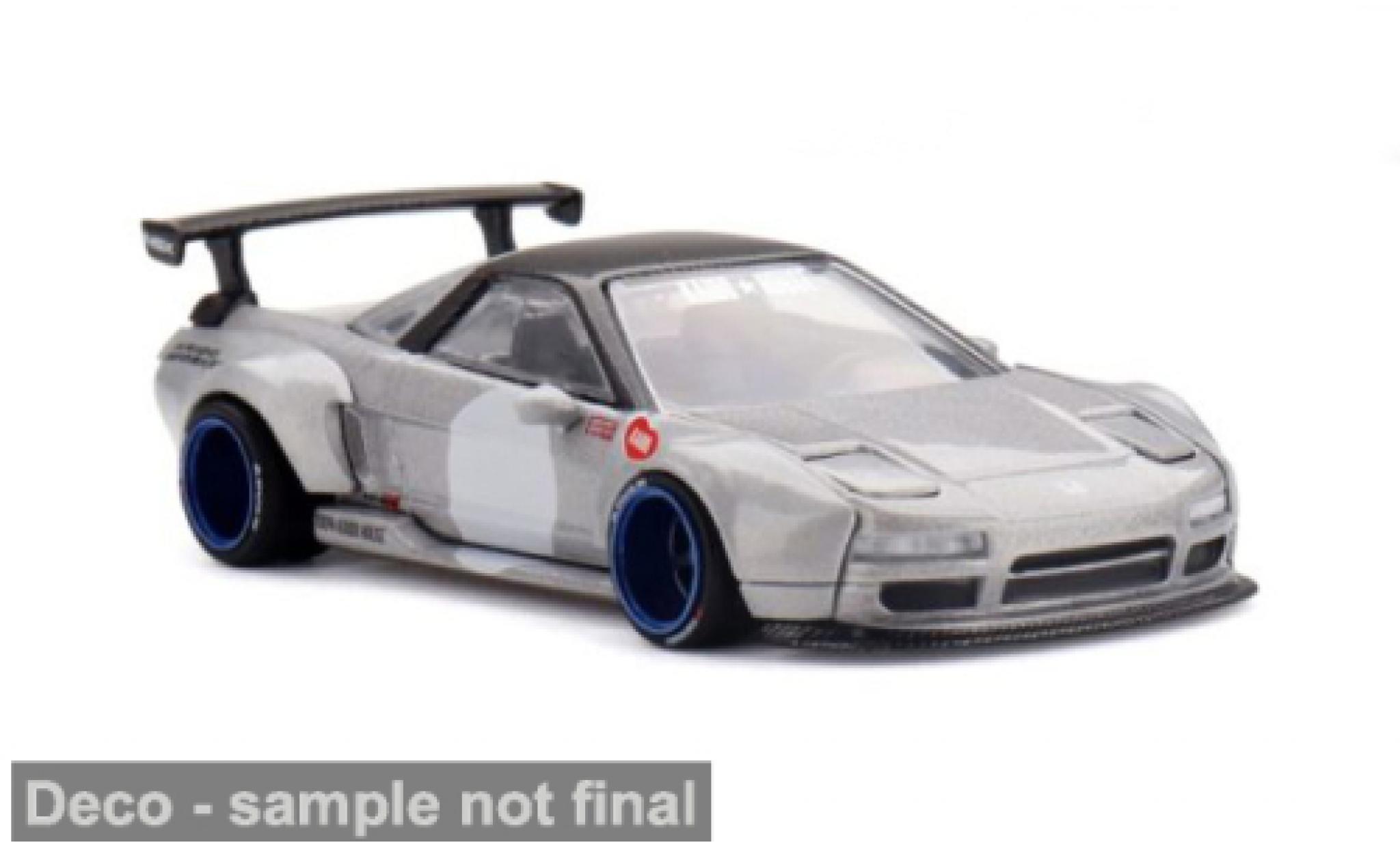Honda NSX 1/64 Mini GT KAIDO TEST CAR Spec V2 grijs 1990 1:64 modelauto