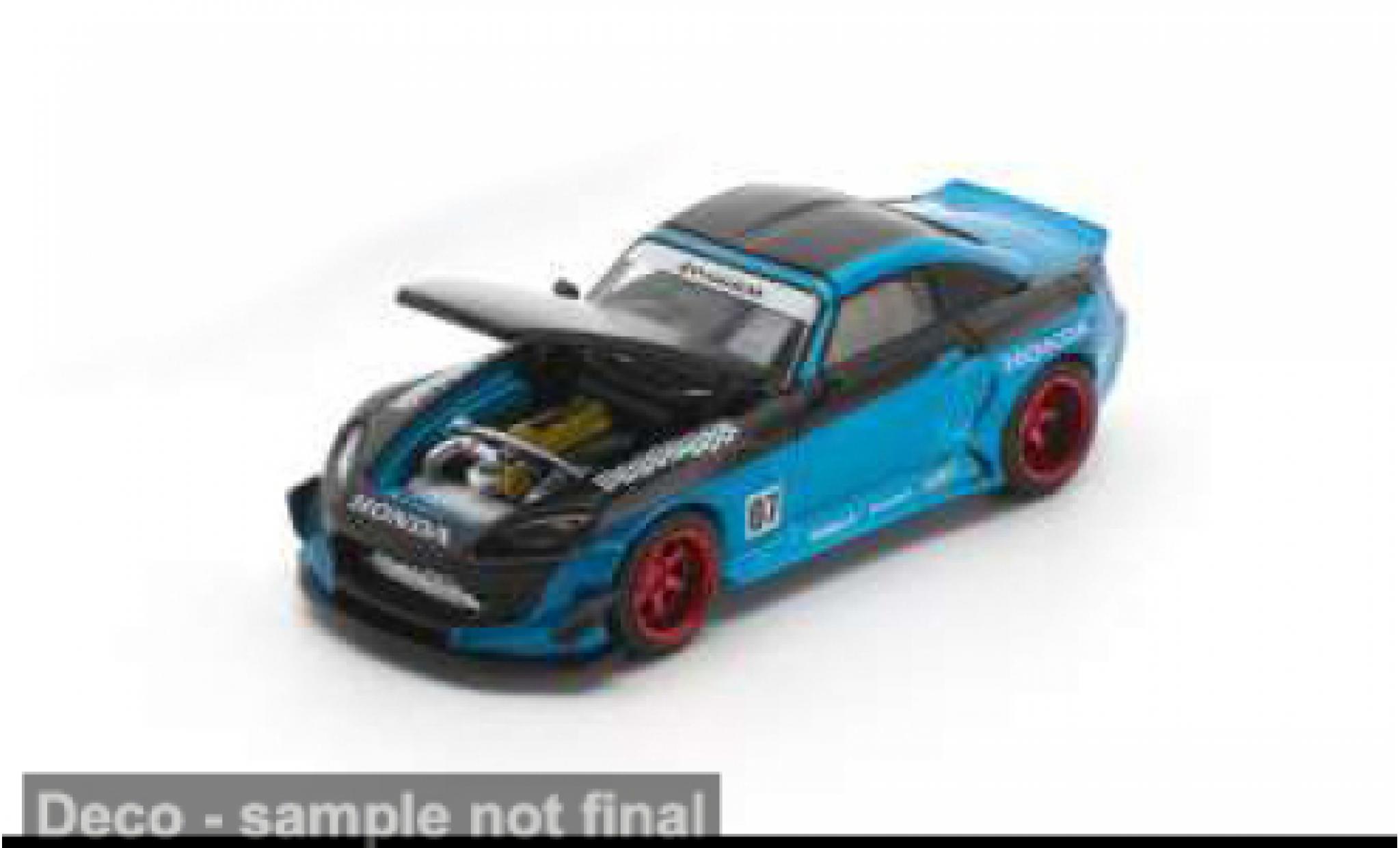 Honda S2000 1/64 Pop Race blauw 1:64 modelauto