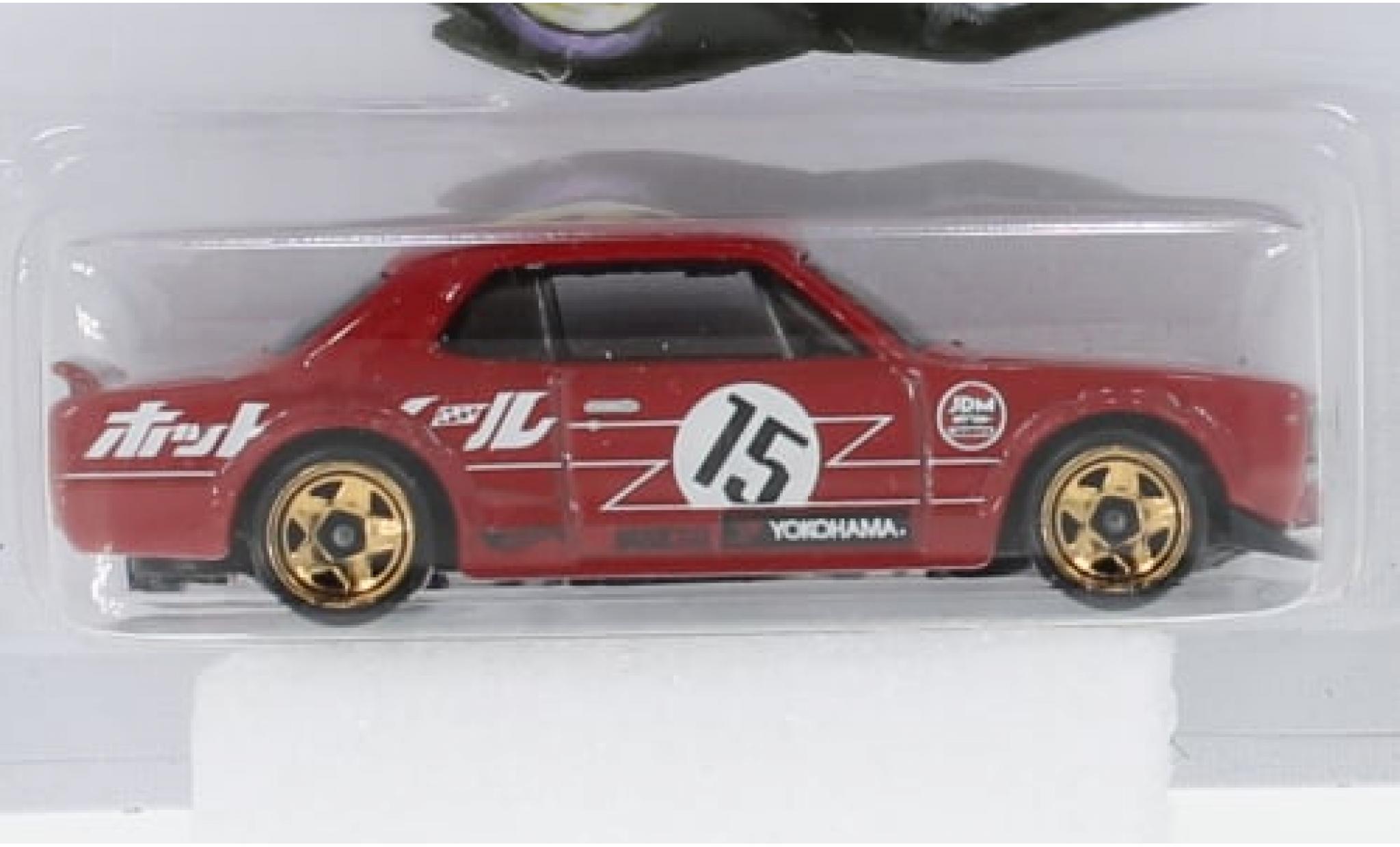 Nissan Skyline 1/64 Hot Wheels HT 2000 GT-X rood 1:64 modelauto