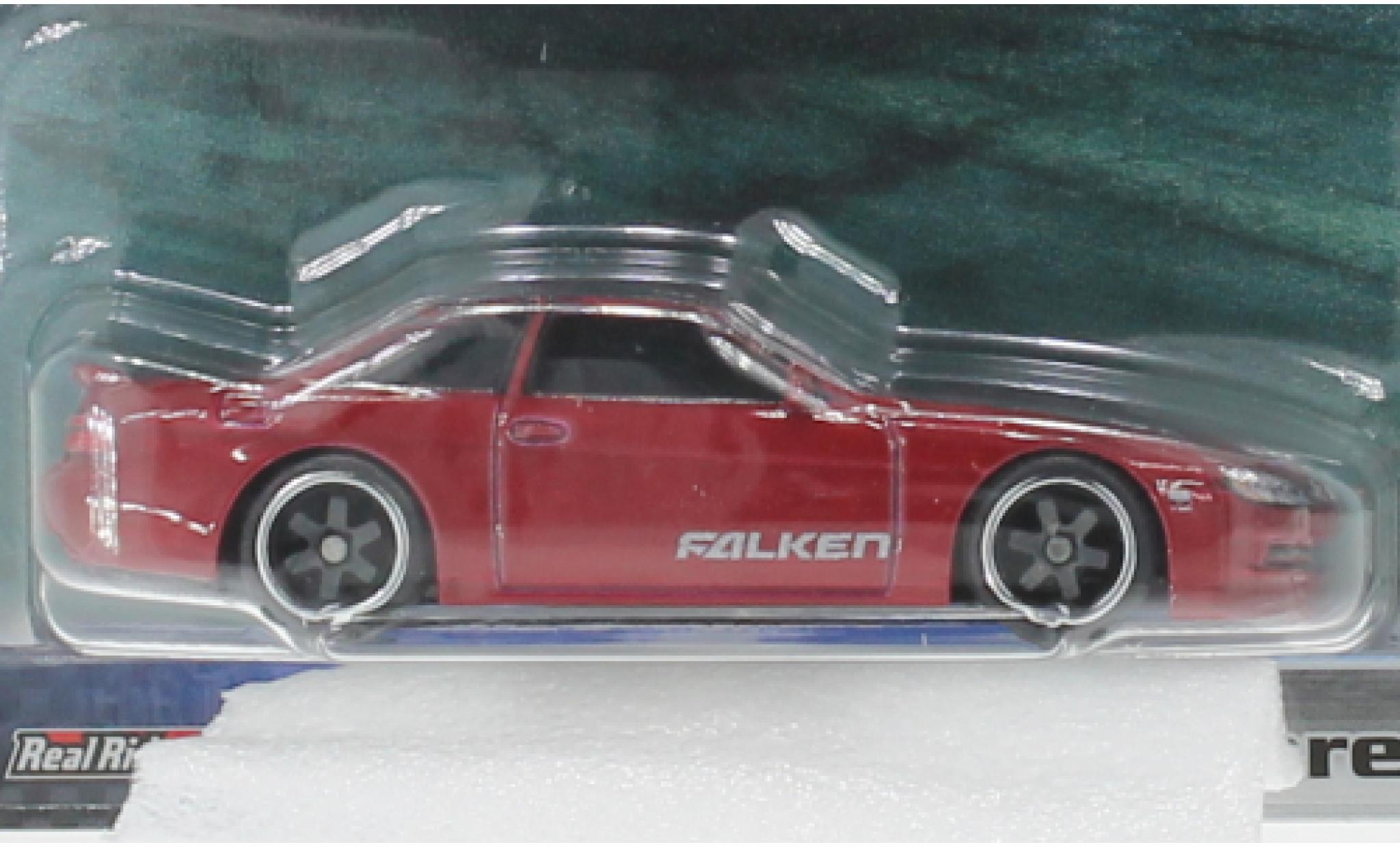 Toyota Soarer 1/64 Hot Wheels Premium metallic rood fonc&eacute; rapide & Furious modelauto