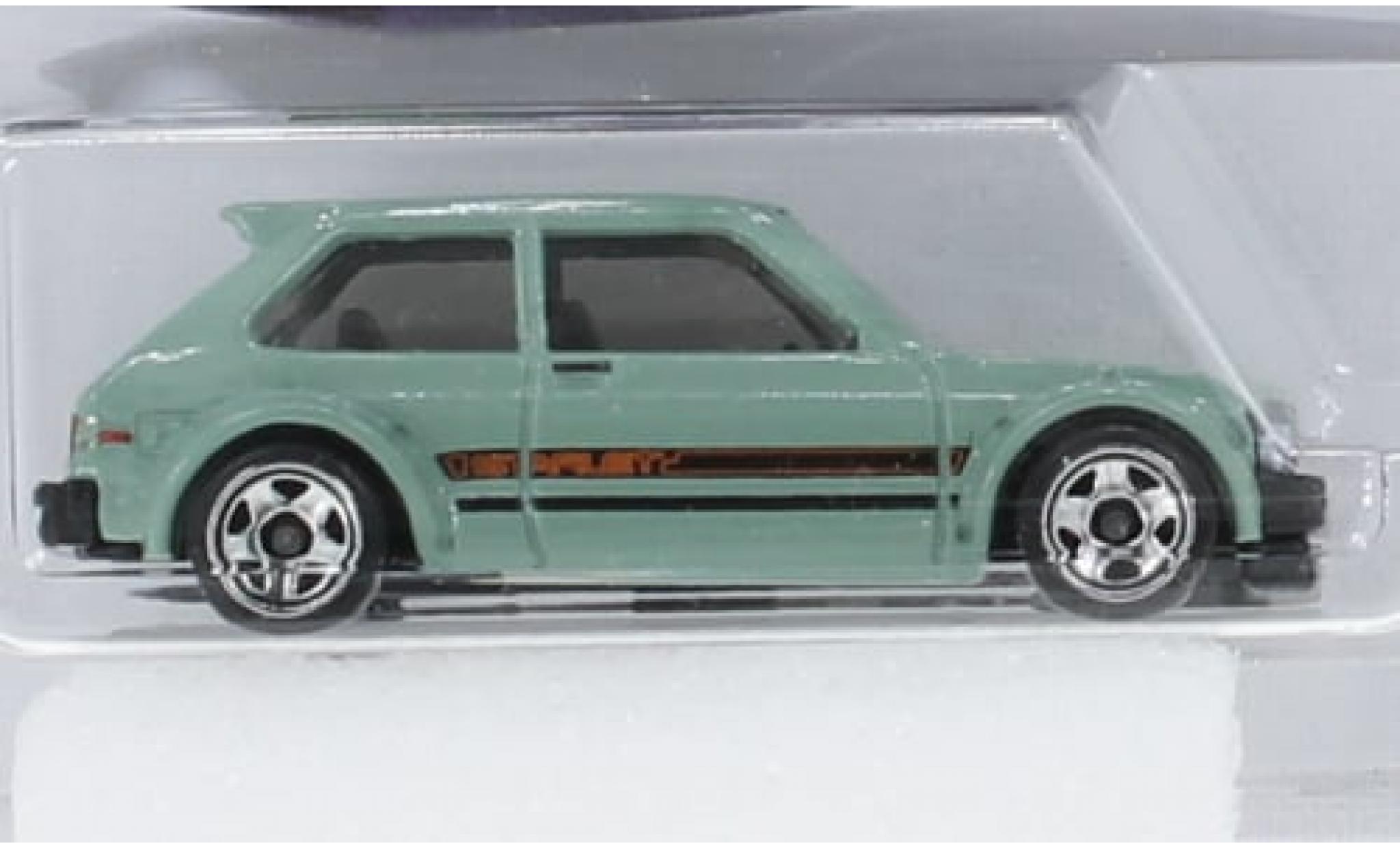 Toyota Starlet 1/64 Hot Wheels (KP61) groen 1981 1:64 modelauto