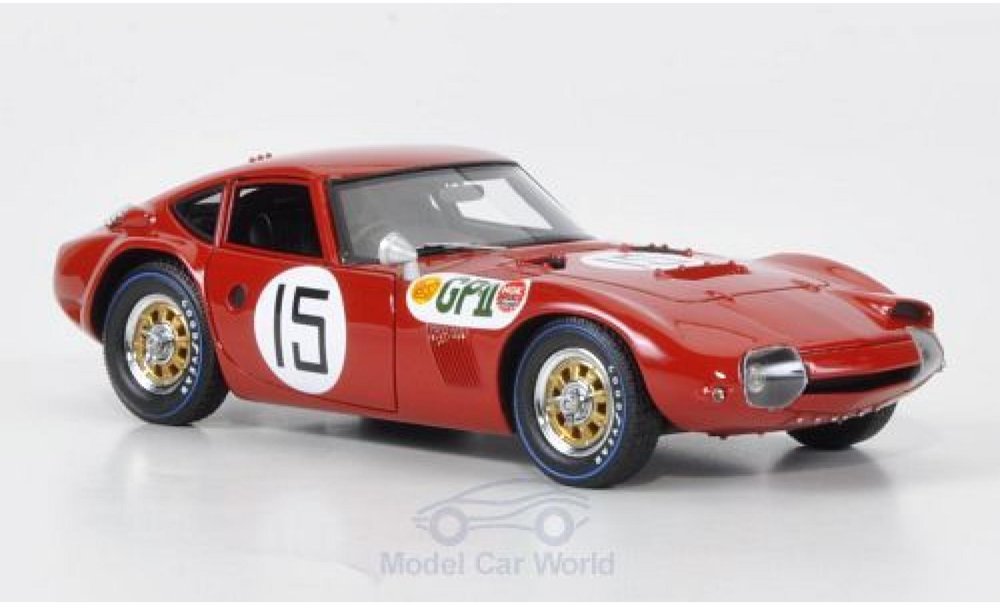Toyota 2000 GT 1/43 HPI No.15 GP Japan 1966 modelauto