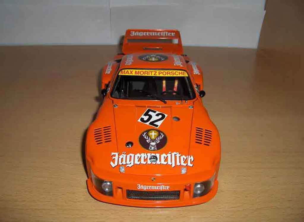 Porsche 935 1/18 Exoto #52 jagermeister 118 modelauto