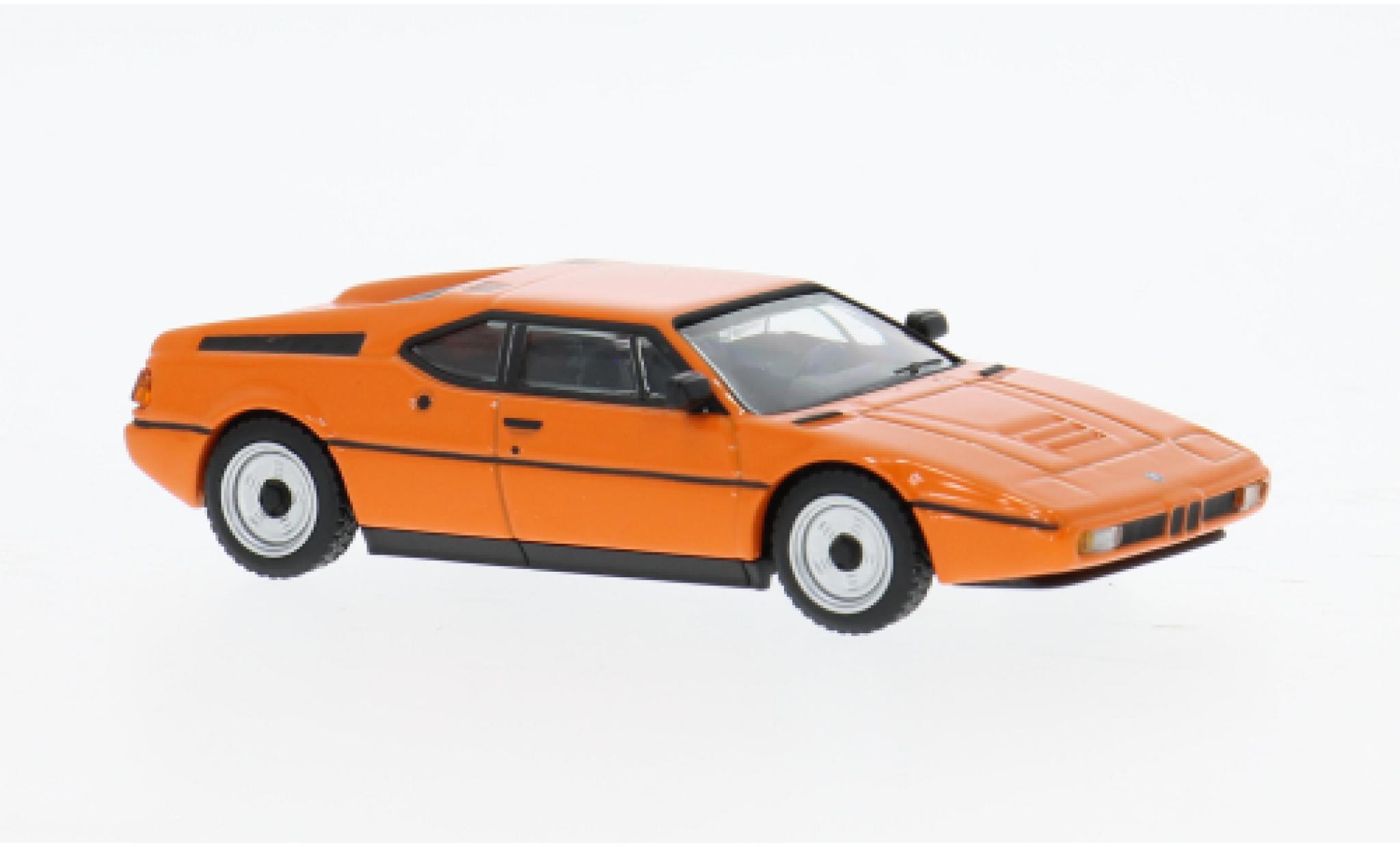 Bmw M1 1/64 I Almost Real (E26) oranje 1978 1:64 modelauto