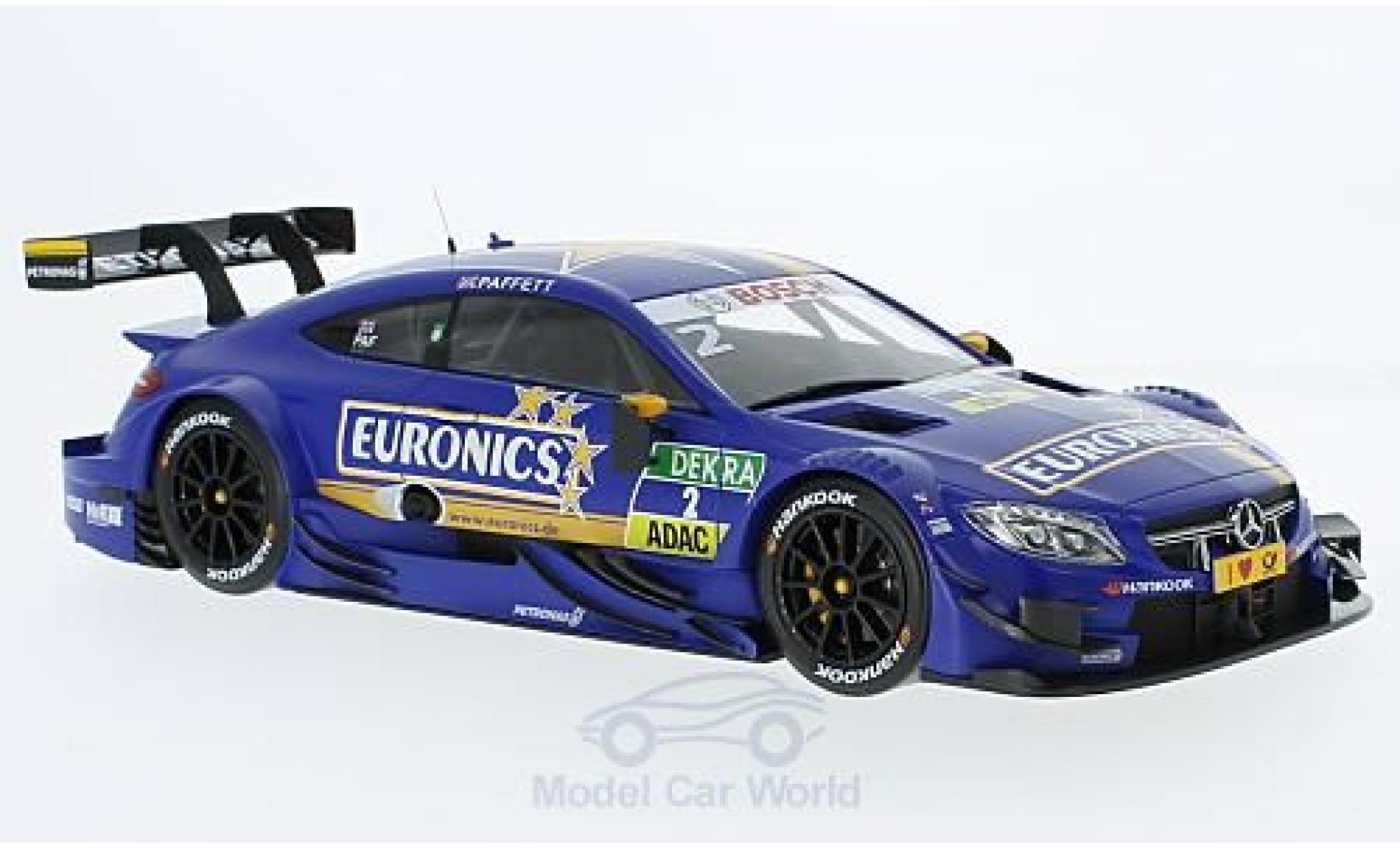 Mercedes Classe C DTM 1/18 AutoCult AMG C63 DTM No.2 DTM 2016 G.Paffett modelauto