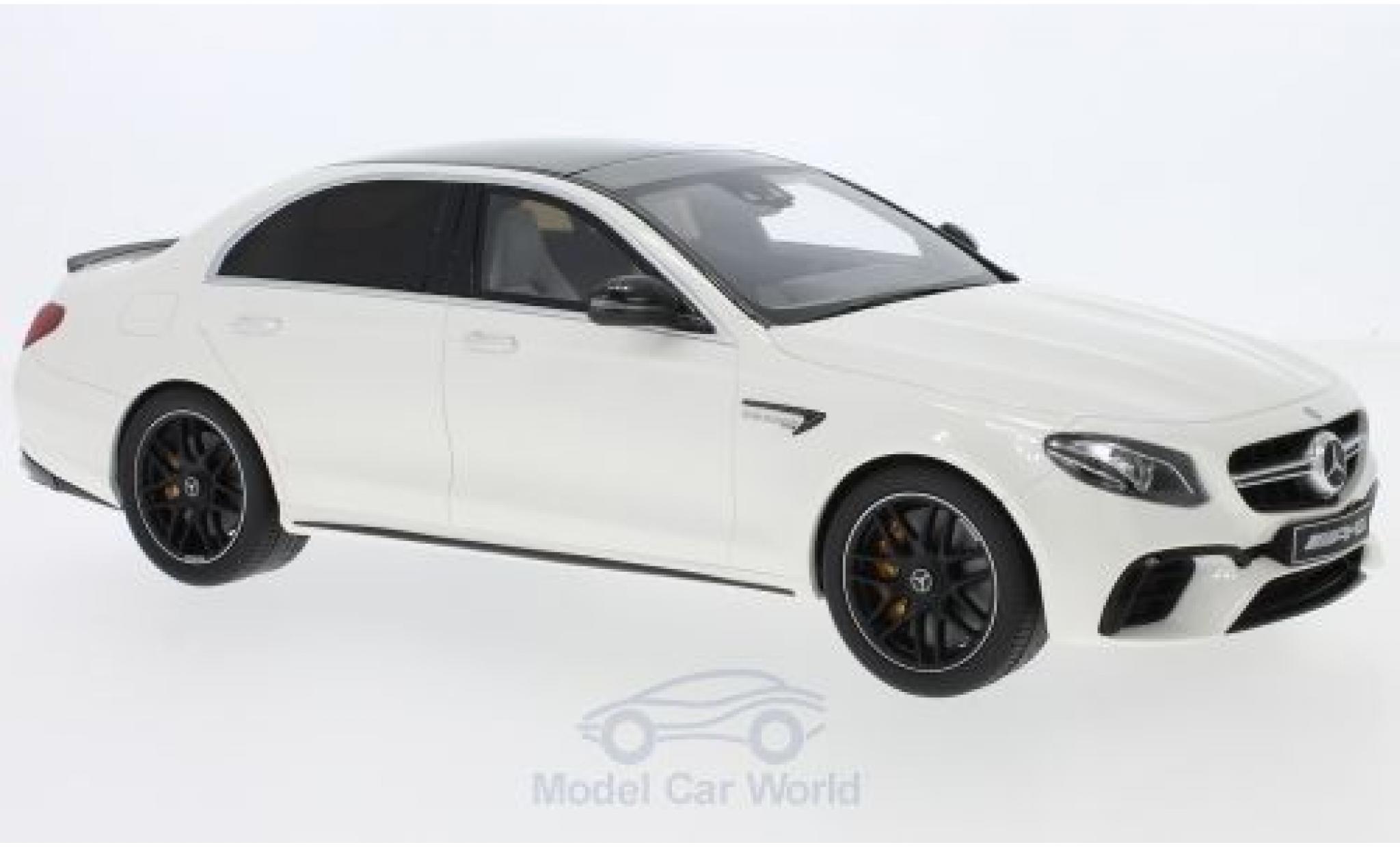 Mercedes Classe E 1/18 GT Spirit AMG E63 S wit 2018 modelauto