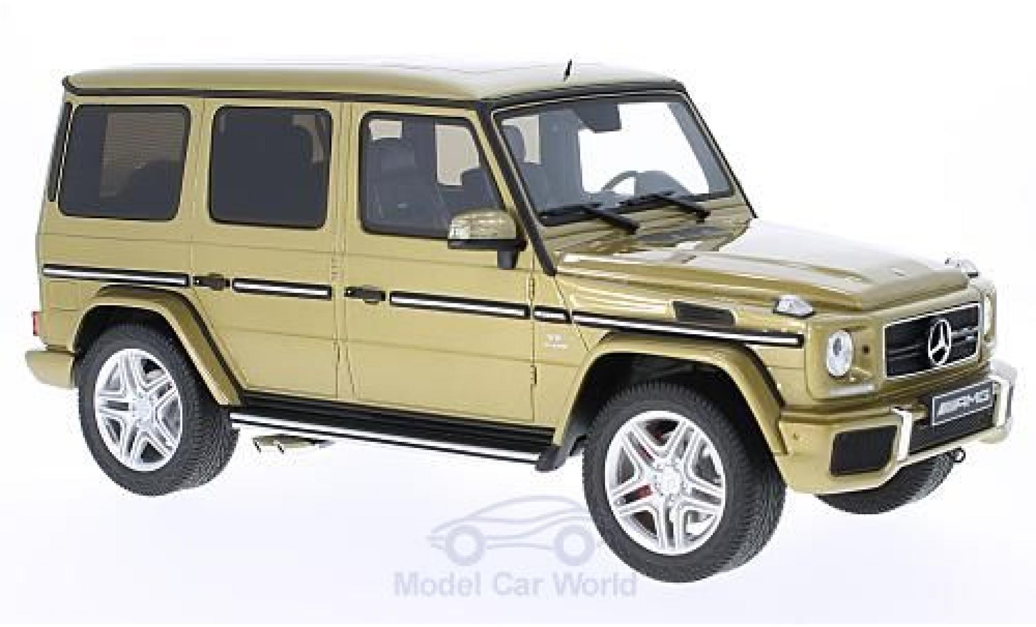 Mercedes Classe G 1/18 GT Spirit AMG G63 gold modelauto