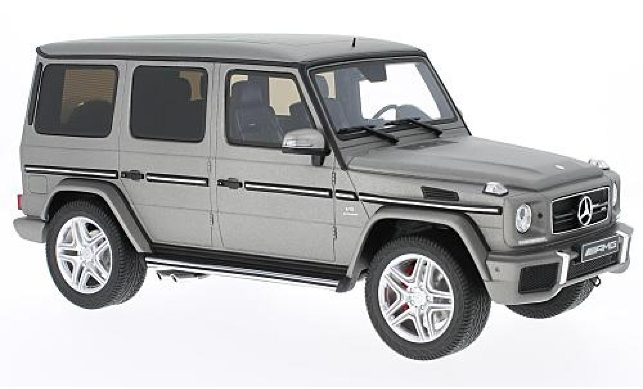 Mercedes Classe G 1/18 GT Spirit AMG G63 grijs modelauto
