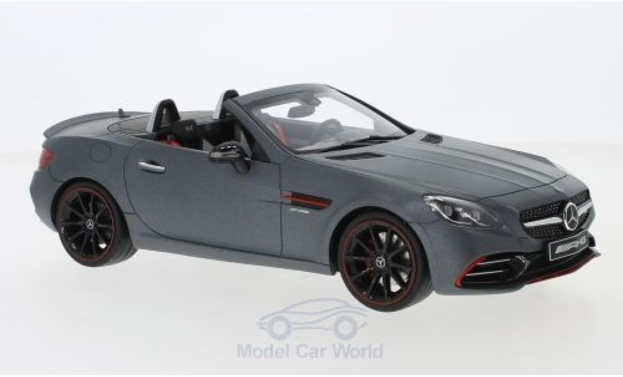Mercedes Classe C 1/18 GT Spirit AMG SLC 43 matt-grijs 2019 modelauto