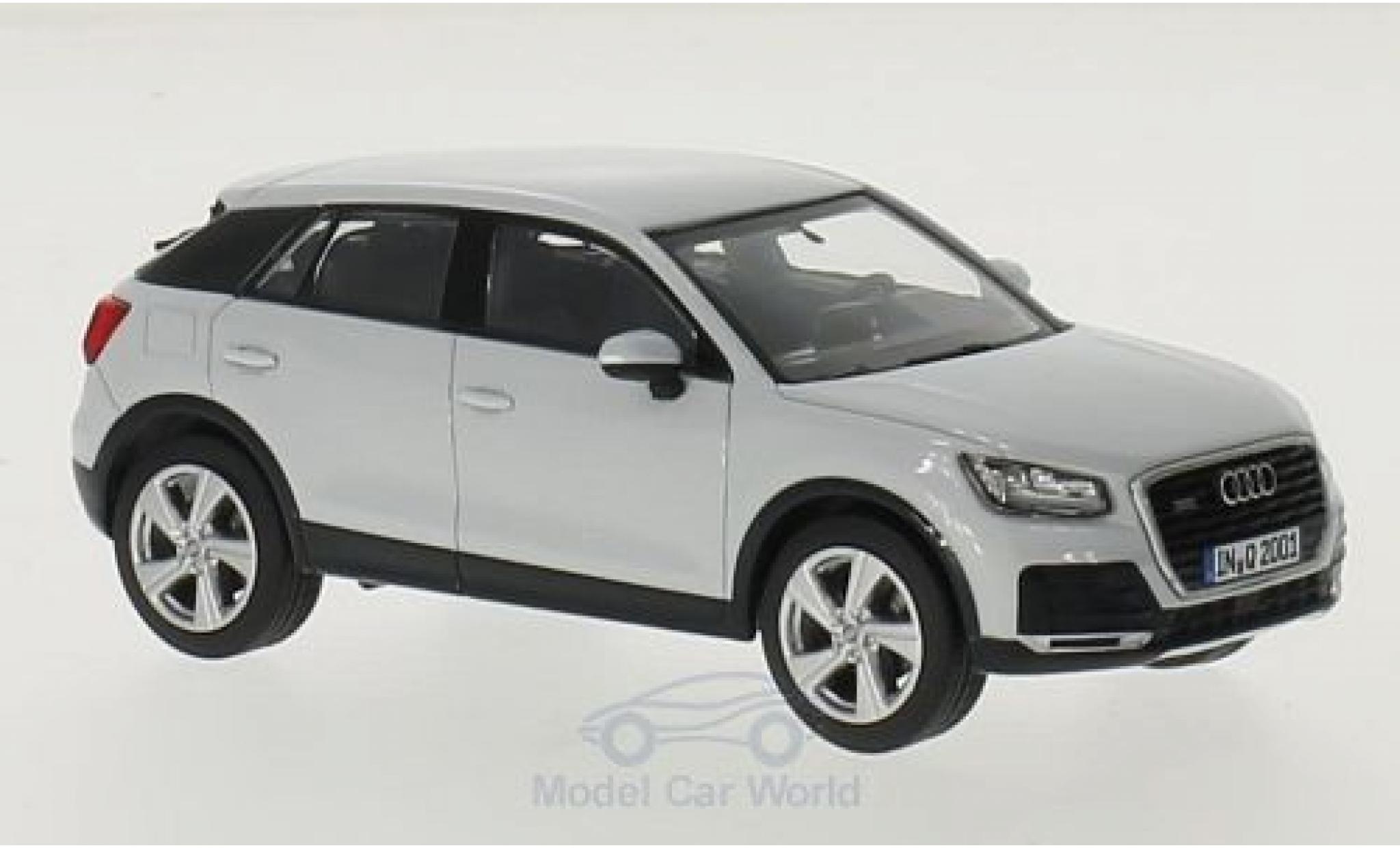 Audi Q2 1/43 iScale wit modelauto