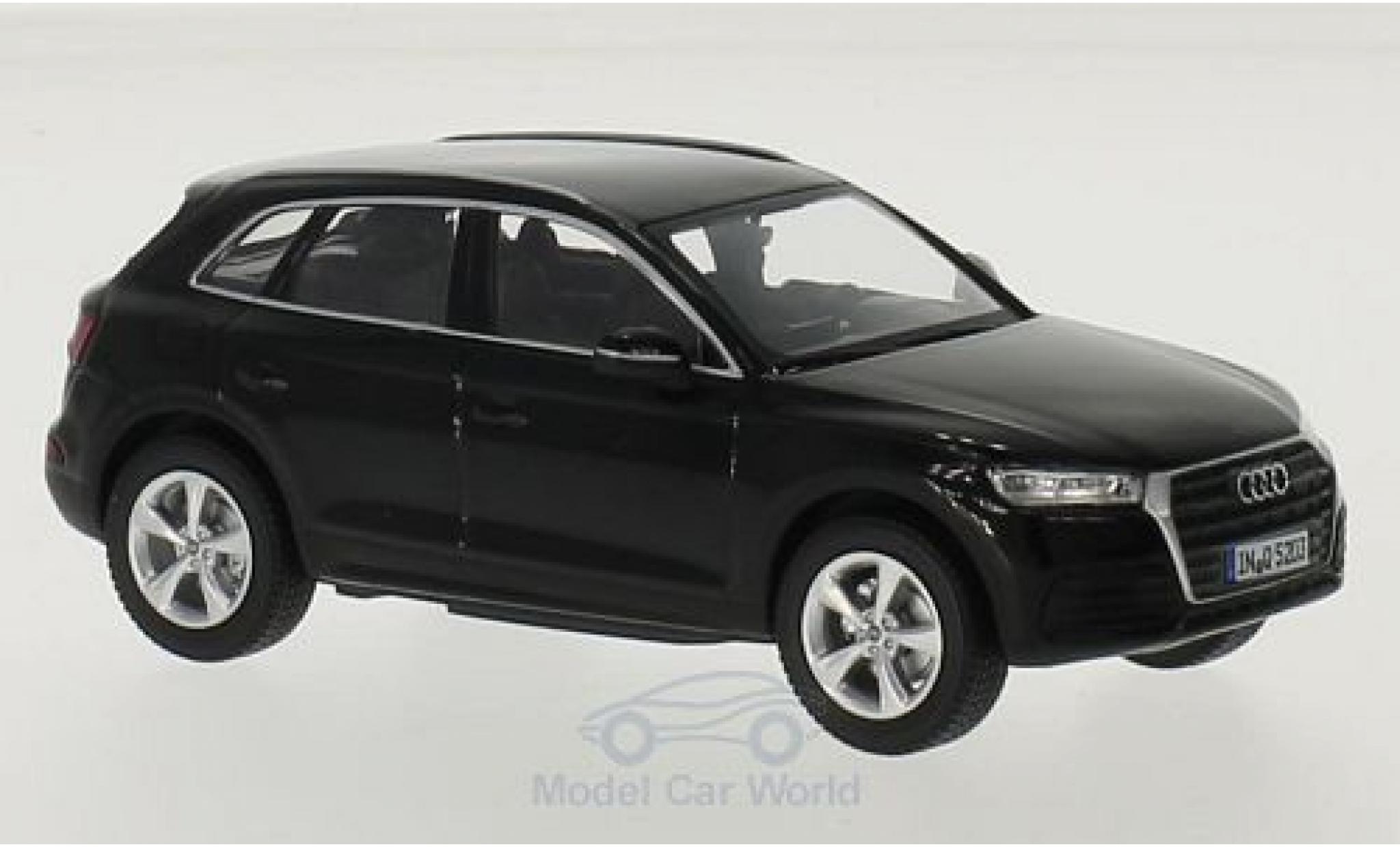 Audi Q5 1/43 iScale zwart 2016 modelauto