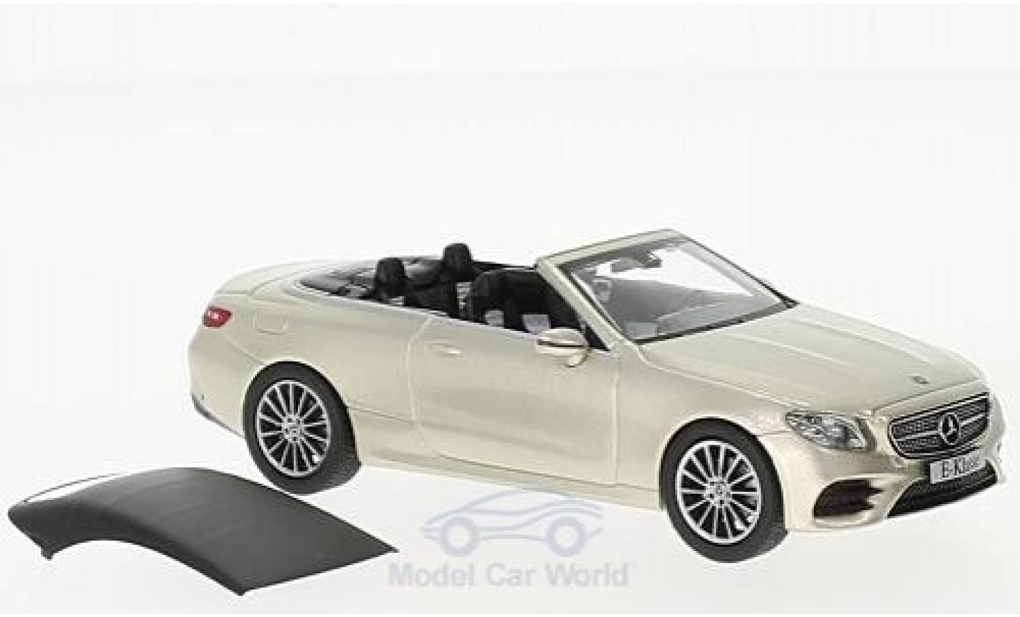 Mercedes Classe E 1/43 iScale Cabriolet (A238) metallic beige 2017 modelauto